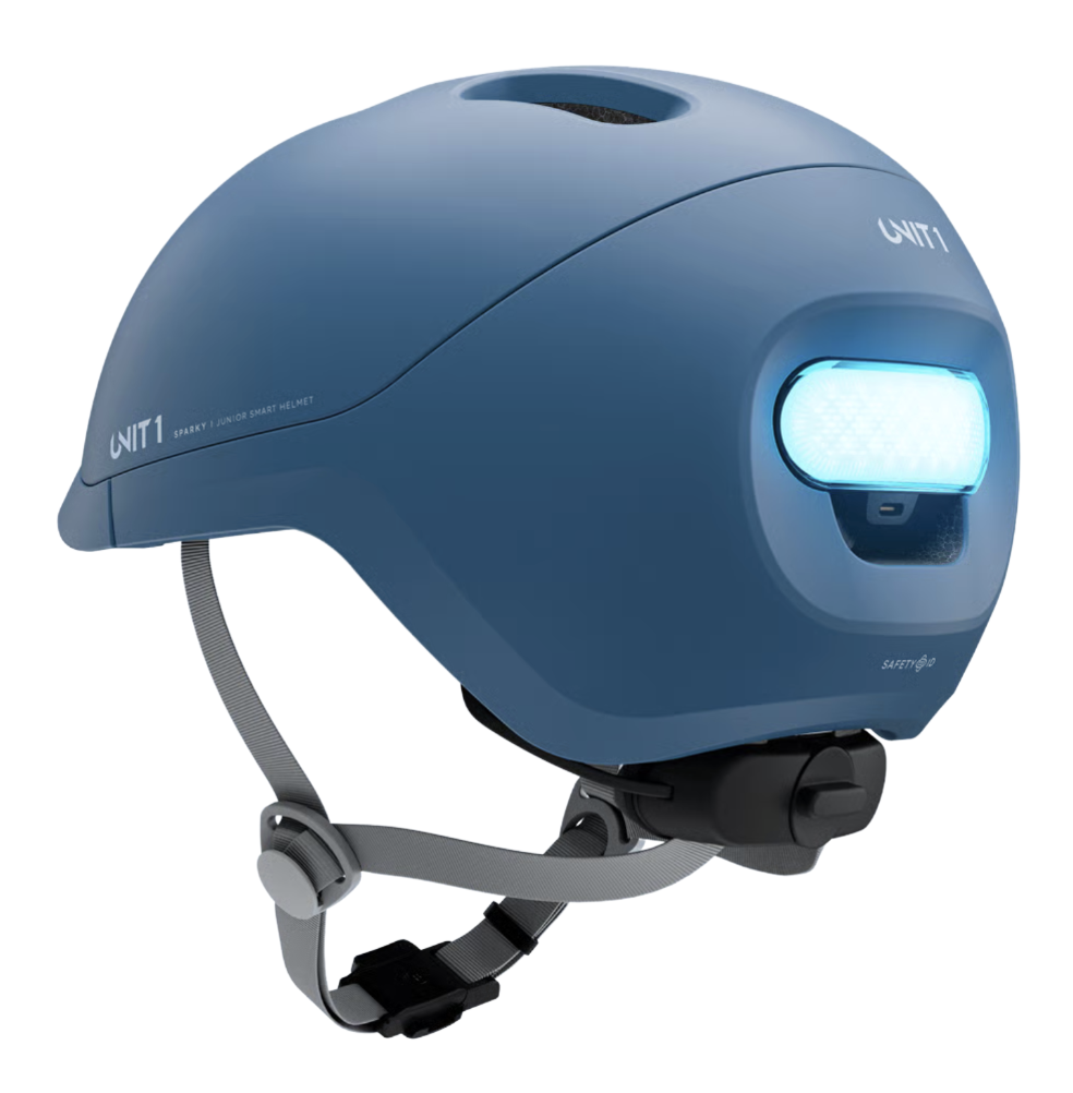Sparky - Helmet. Light, bright, and safe with built-in LED lighting and an adjustable fit for ages 3–9.