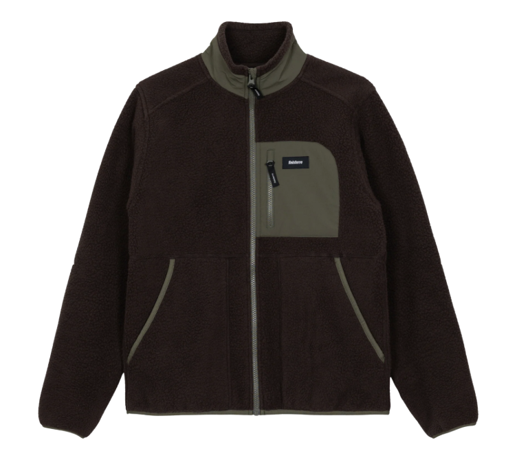 Finisterre - Bolster Full Zip Fleece. A mid-weight, high-pile fleece made entirely from recycled materials. Warm, durable, and perfect for everyday wear.