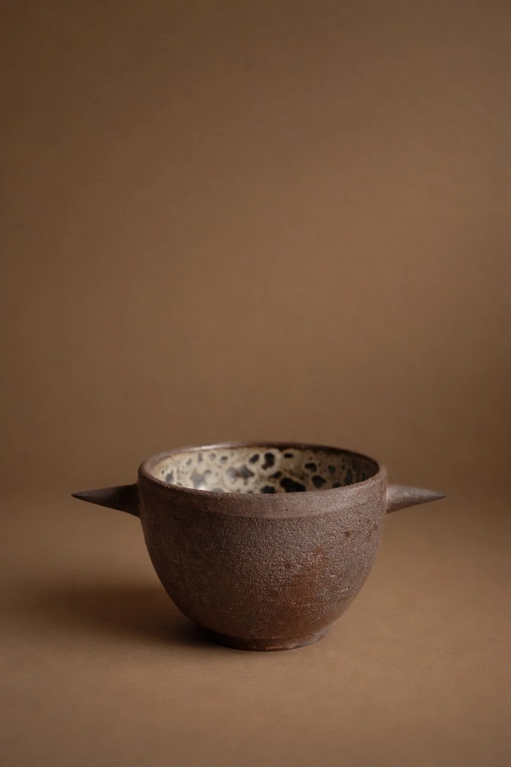 Bol mug en grès noir