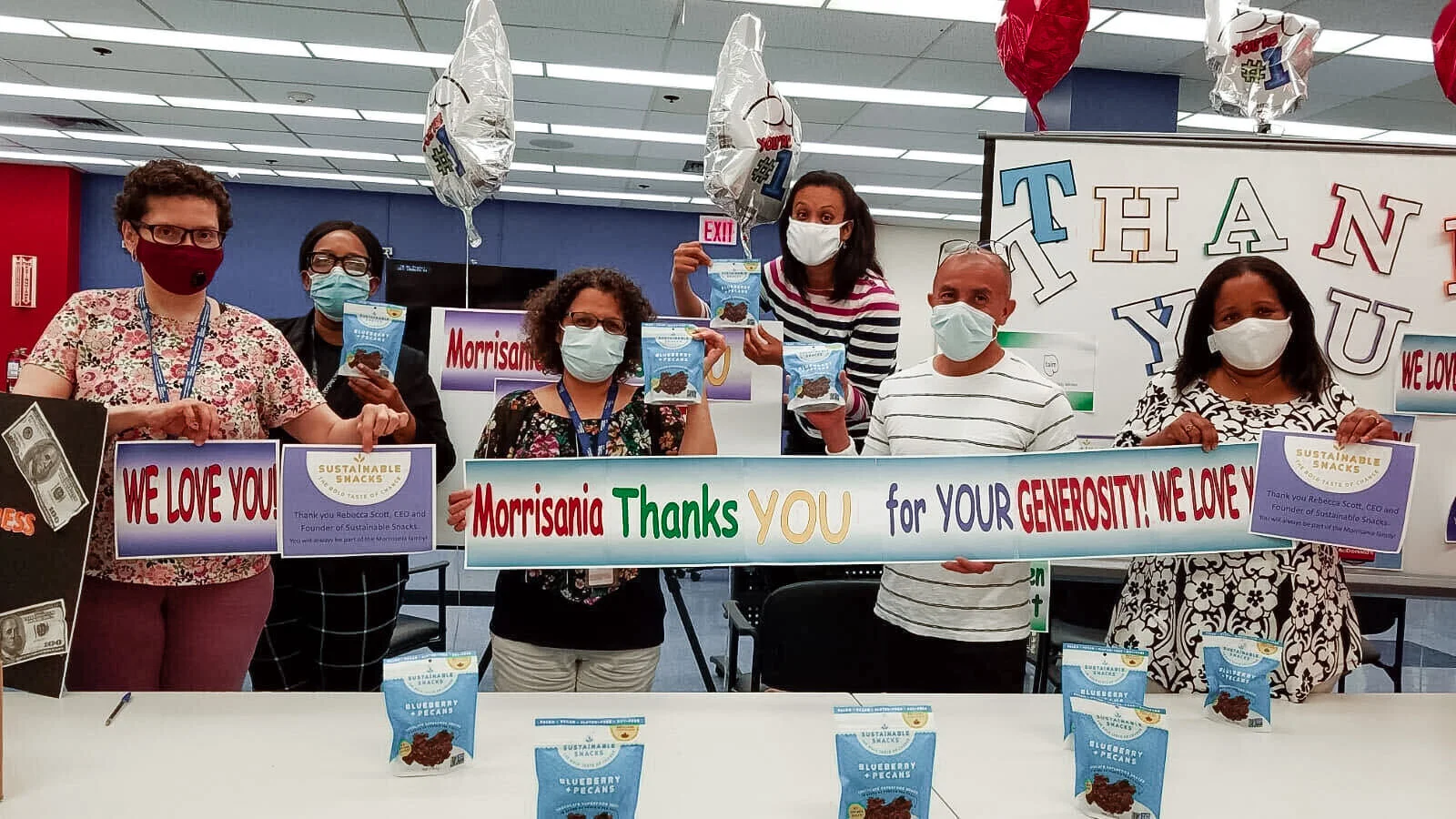 SUSTAINABLE SNACKS LAUNCHES TWO PROGRAMS TO KEEP FRONTLINE WORKERS ENERGIZED