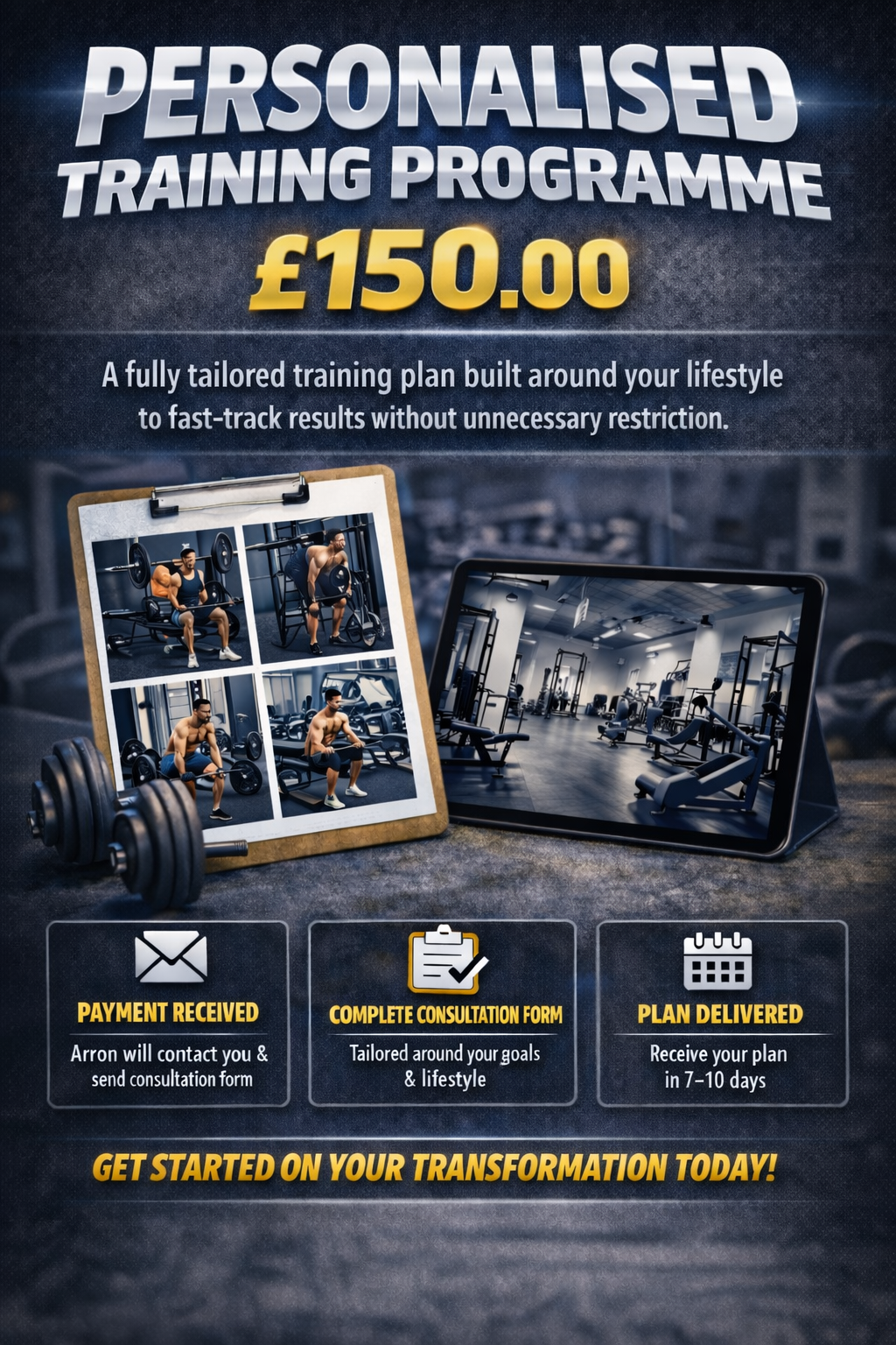 Personalised Training Programme