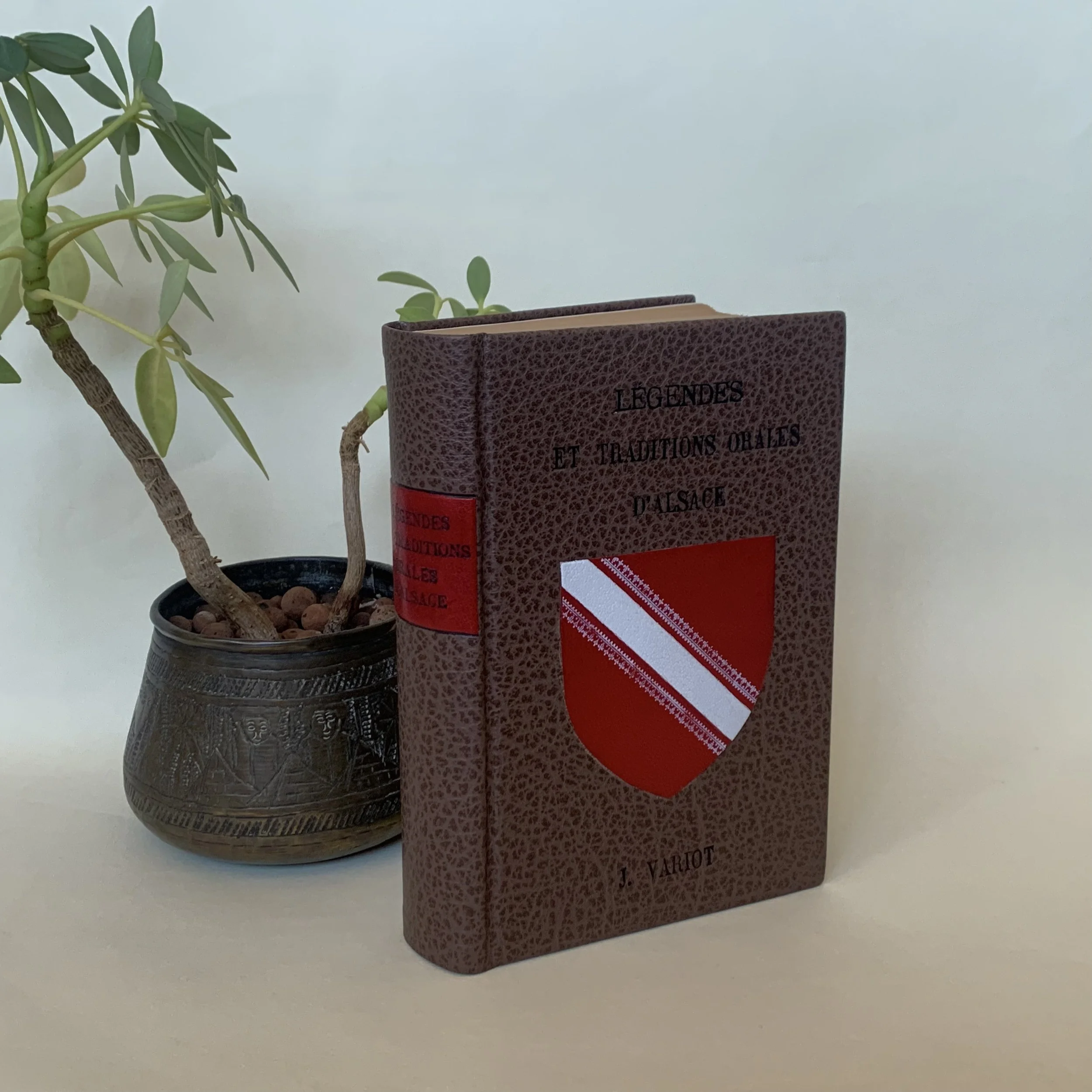 Tradition orales d'Alsace - J. Variot (emboitage à mosaïque)
