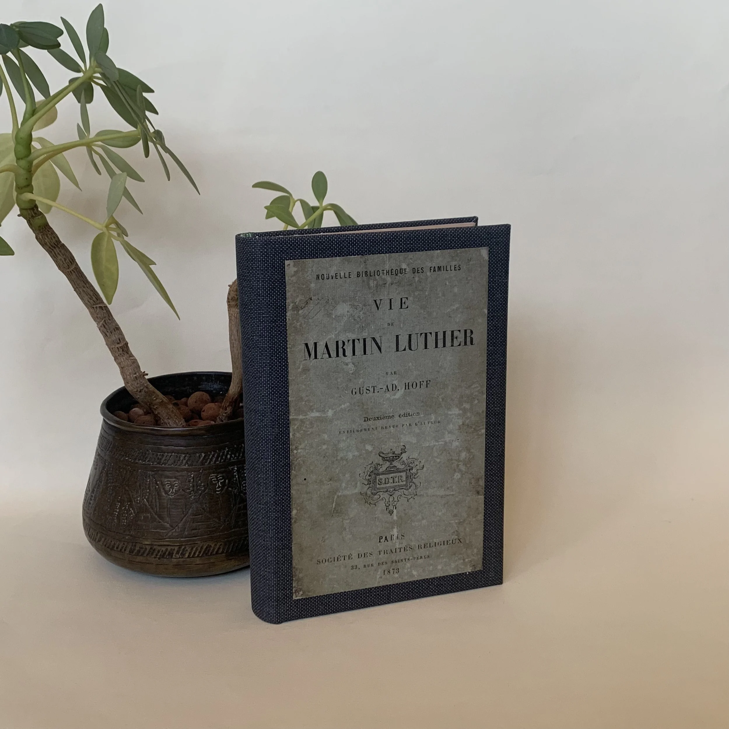 Vie de Martin Luther - G.A. Hoff (Reliure parlante de conservation)