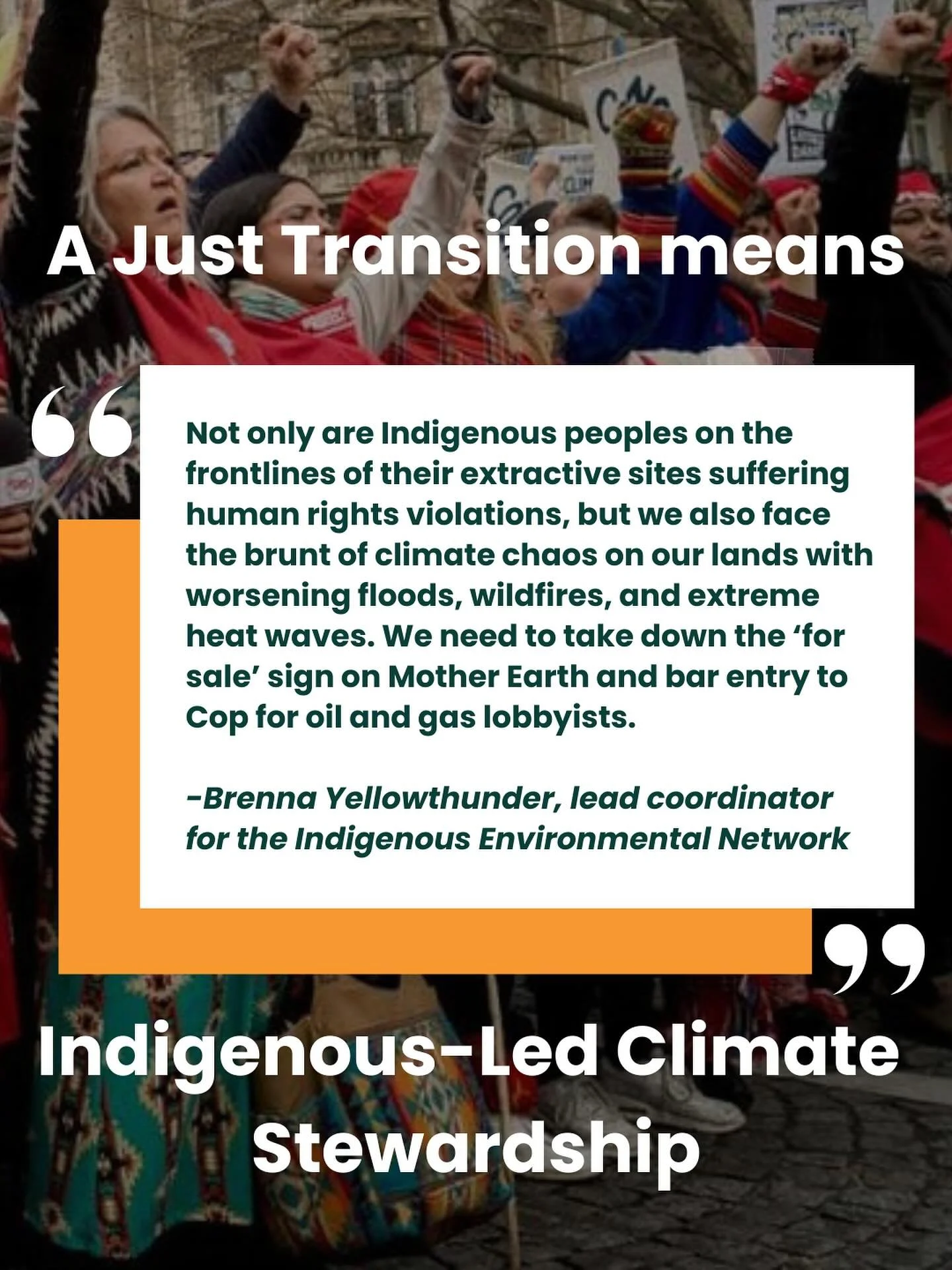 This week the Just Transition Alliance delegation meets  in Bel&eacute;m Brazil for the United Nations Framework Convention on Climate Change. 

We stand in solidarity with our indigenous movement partners in calling out the undue influence of fossil