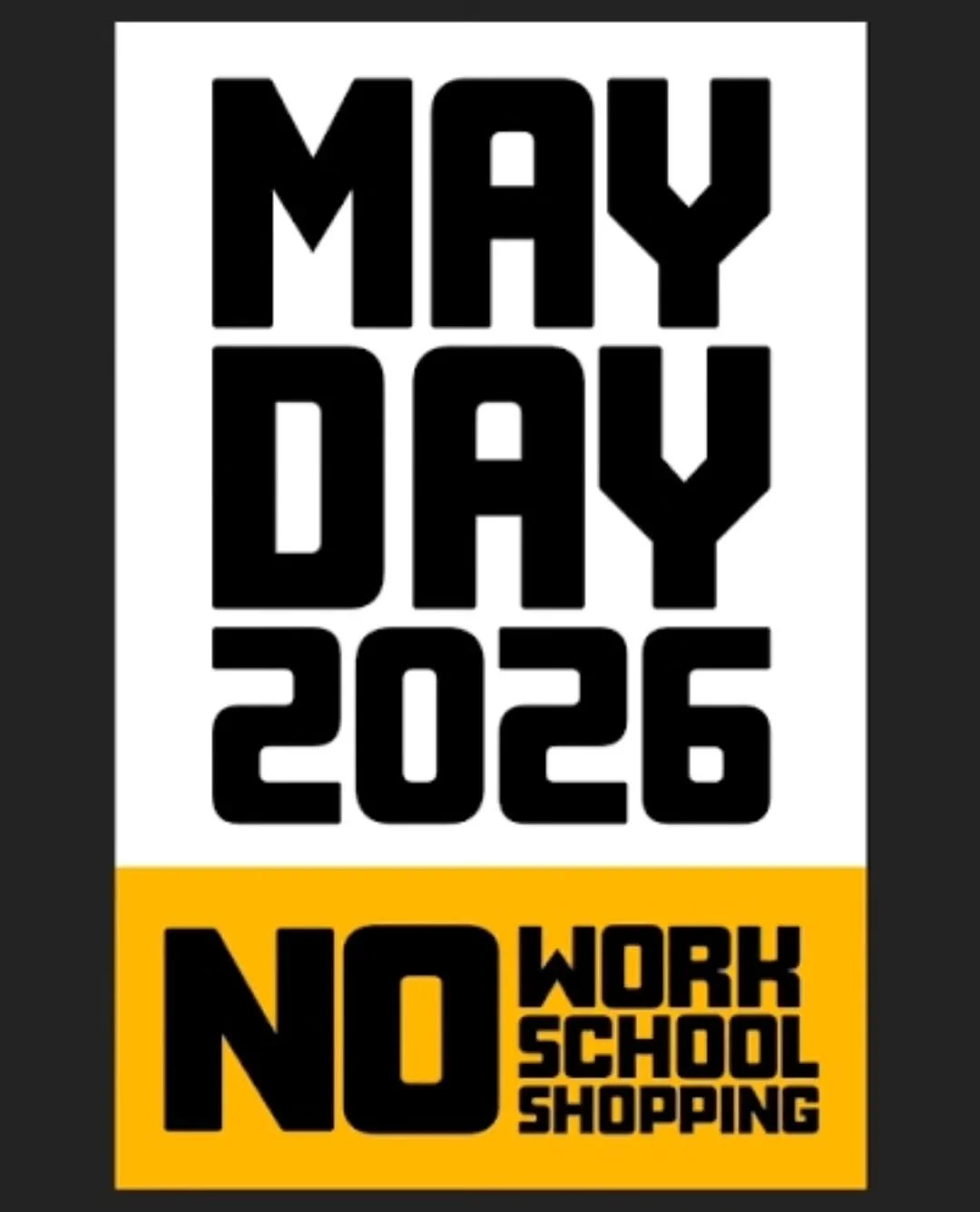 On May 1, folks are joining workers across the nation to take a stand for our families, our public schools, our environment, and our communities. You can find a May Day Strong event near you&nbsp;at maydaystrong.org #mayday #community #solidarity