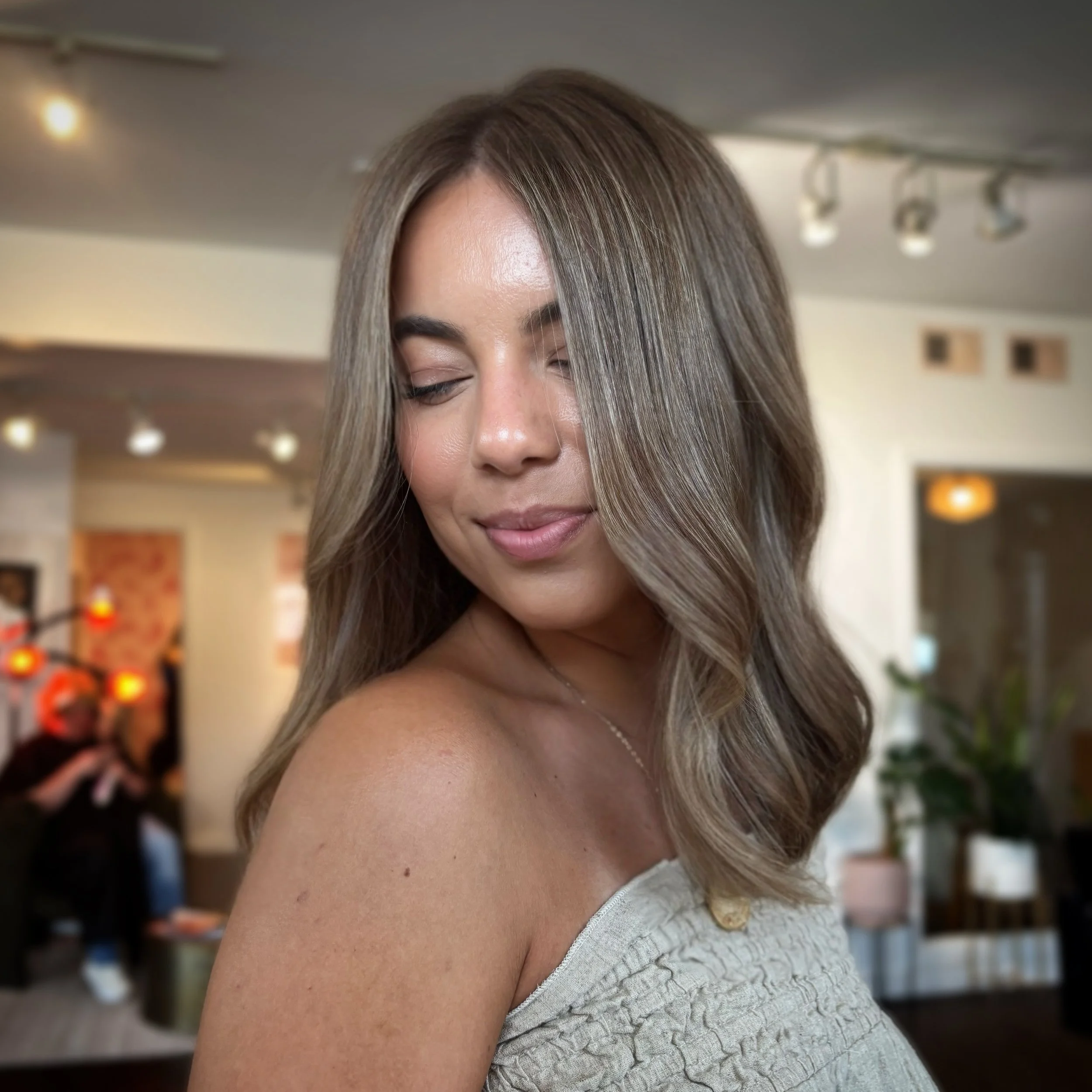 Brunette highlights