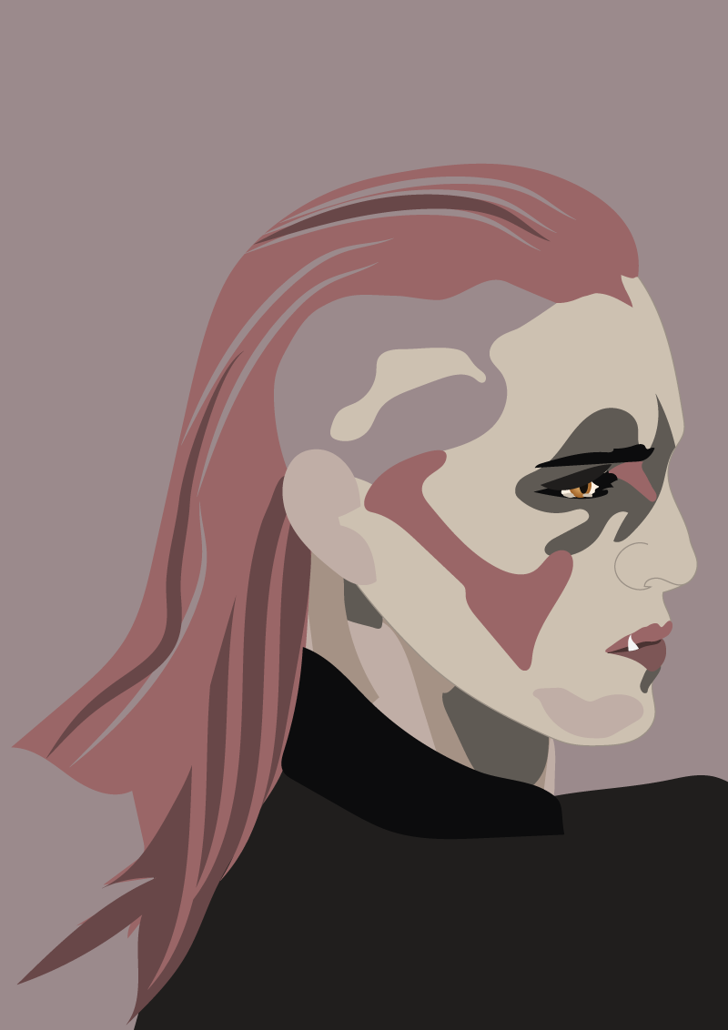 Half orc illustration