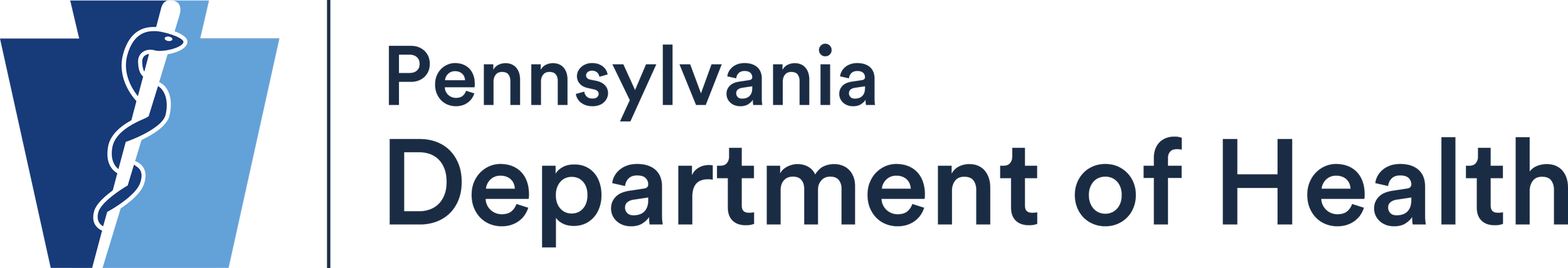 Pennsylvania Department of Health logo.