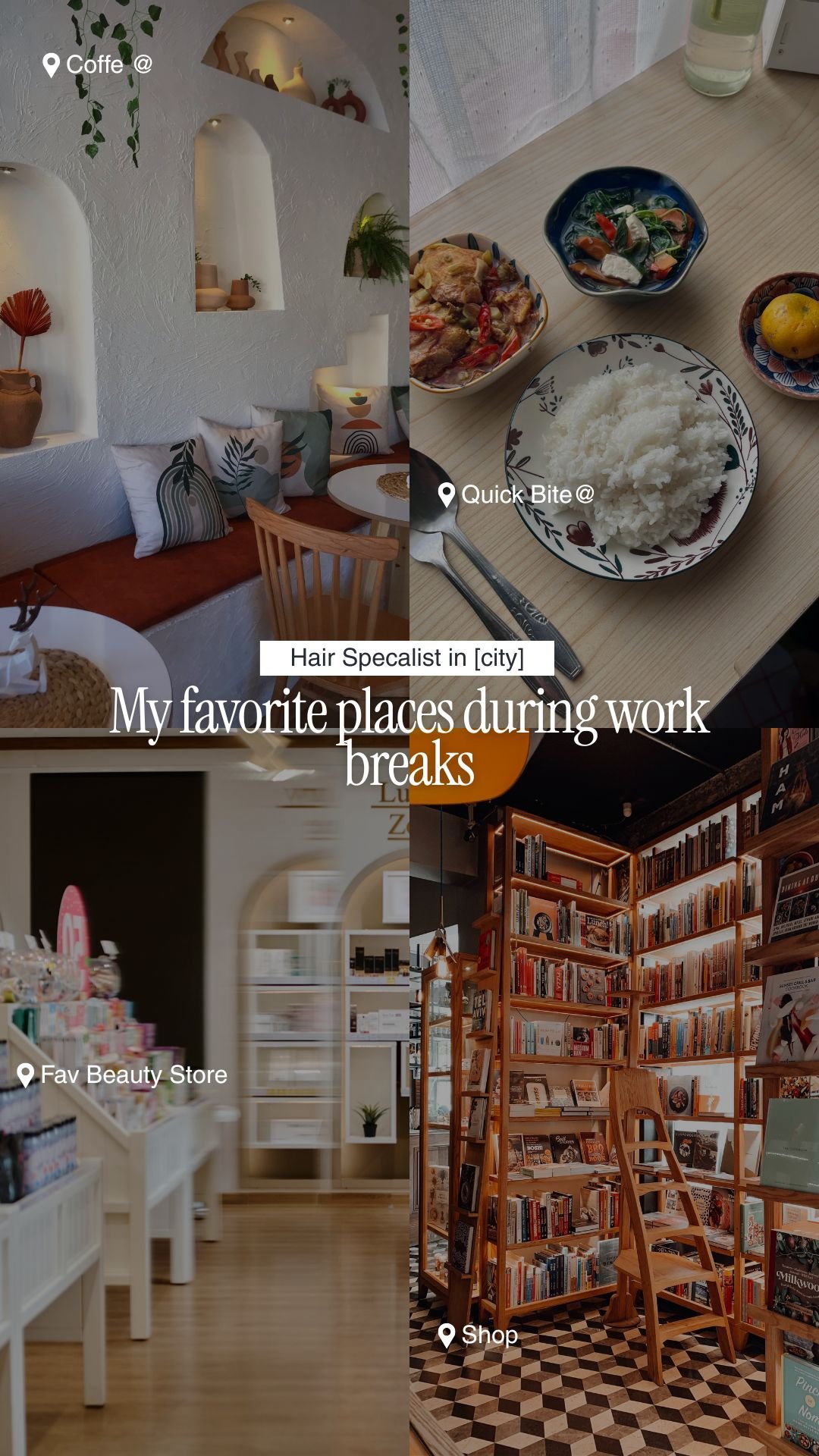 My favorite places during work breaks