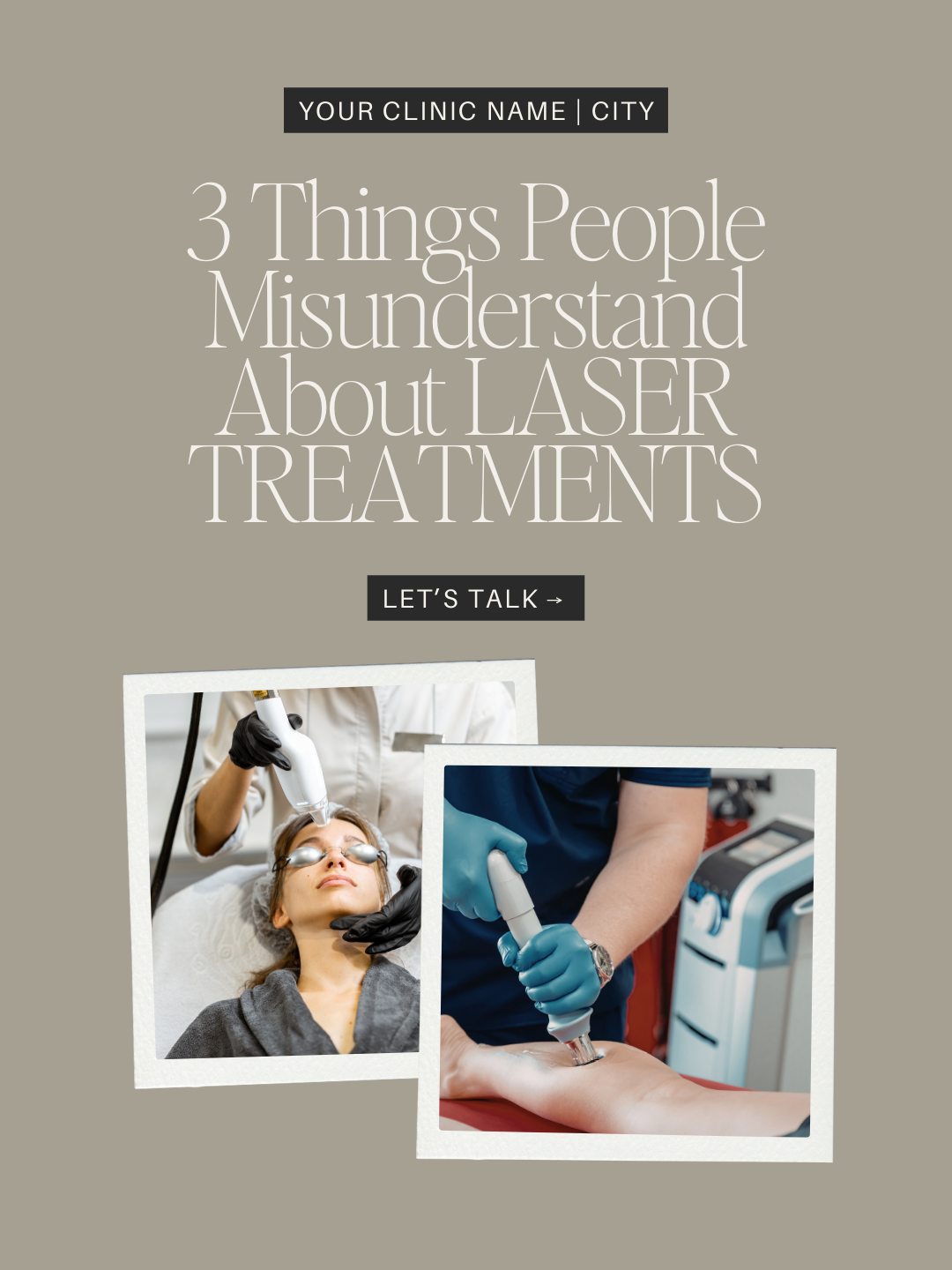  3 Things People Misunderstand About Laser Treatments