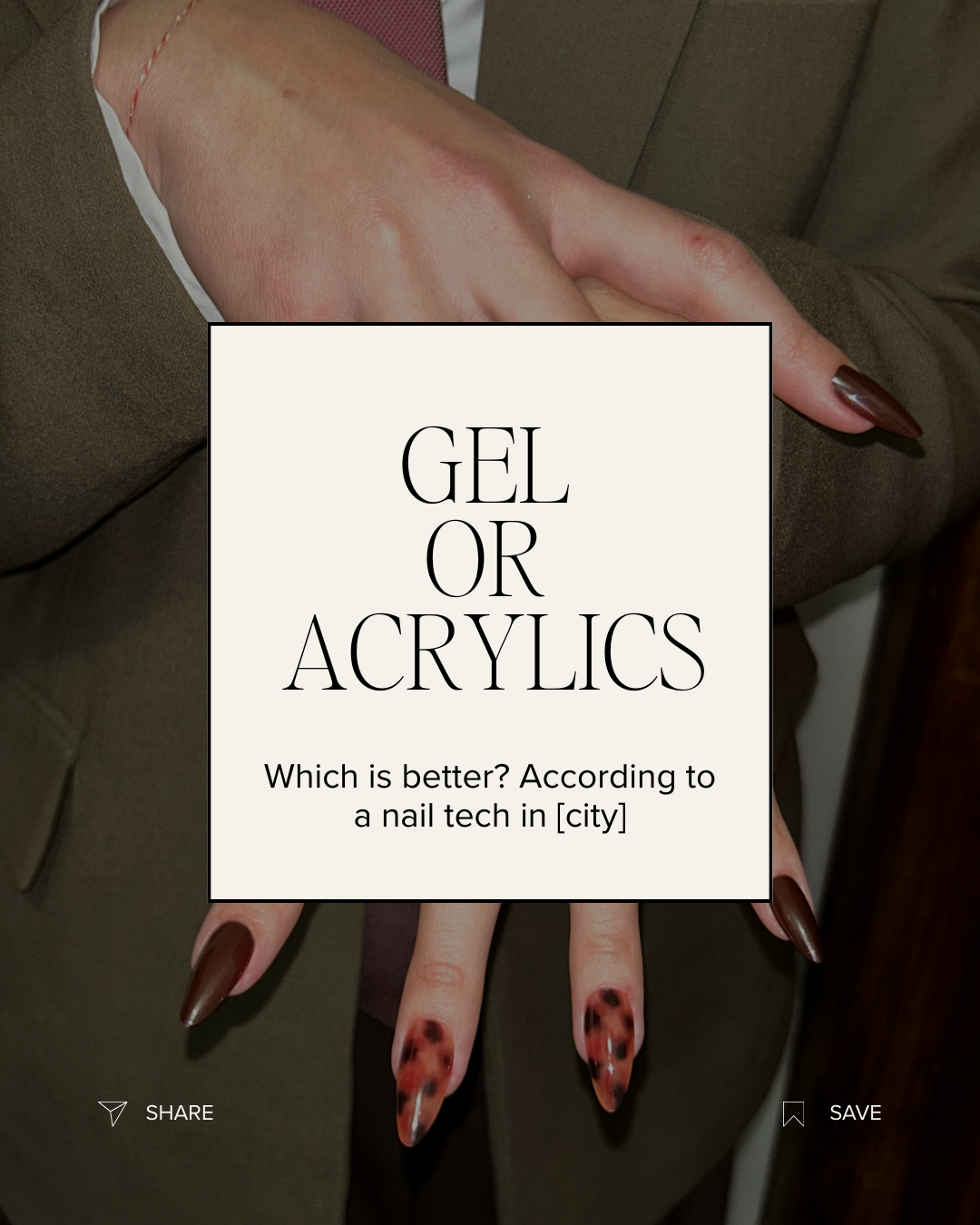 Gel or Acrylics