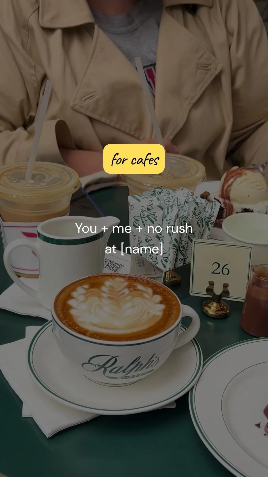 You + me + no rush