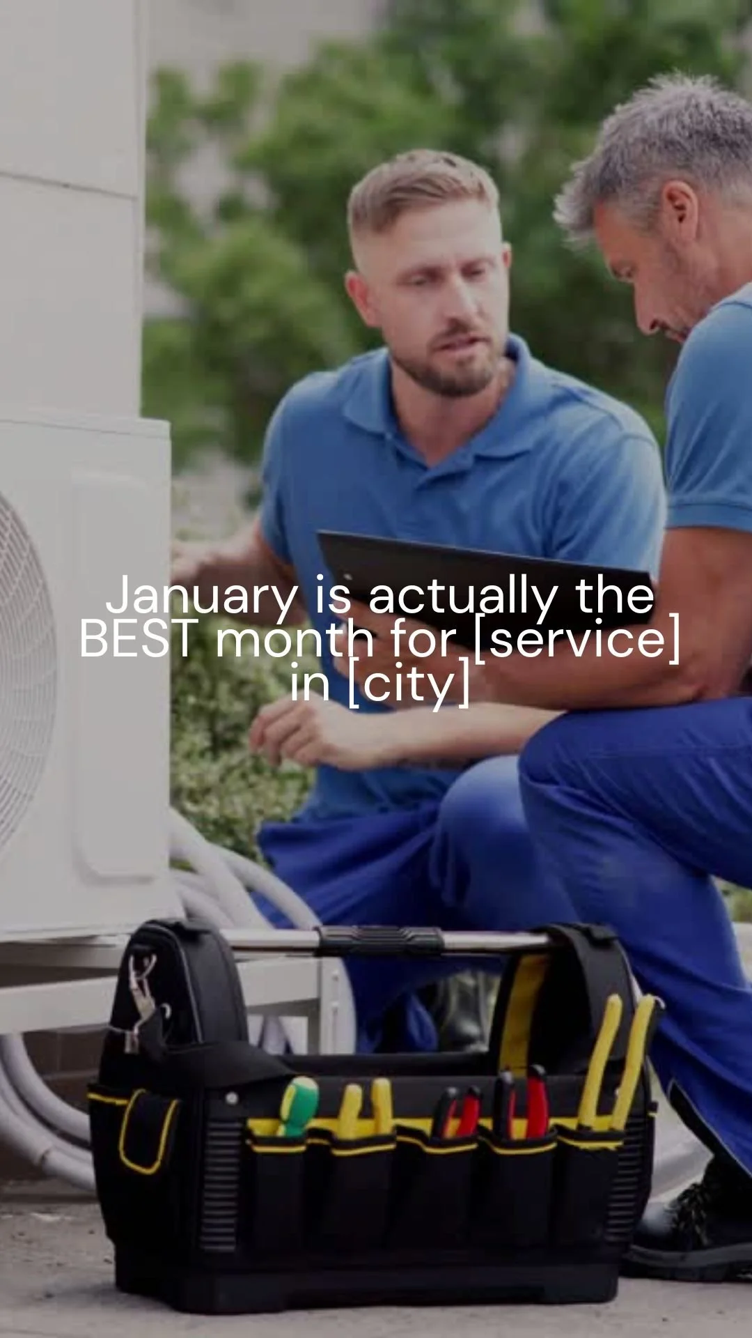 January is actually the BEST month for [service] in [city]