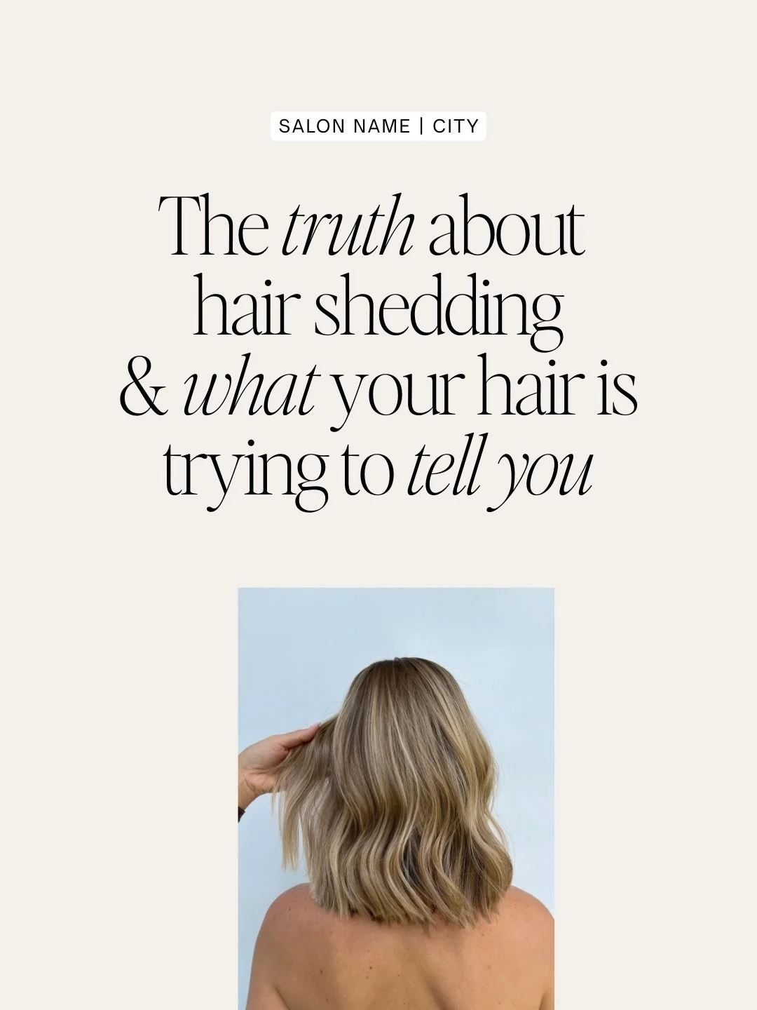 The truth about hair shedding (Copy)