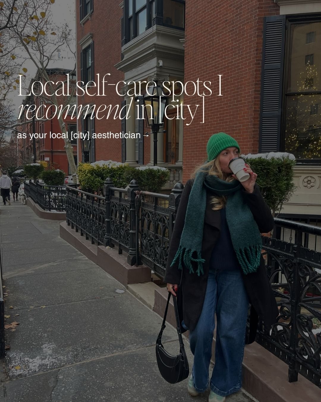 Local self-care spots I recommend in [city]