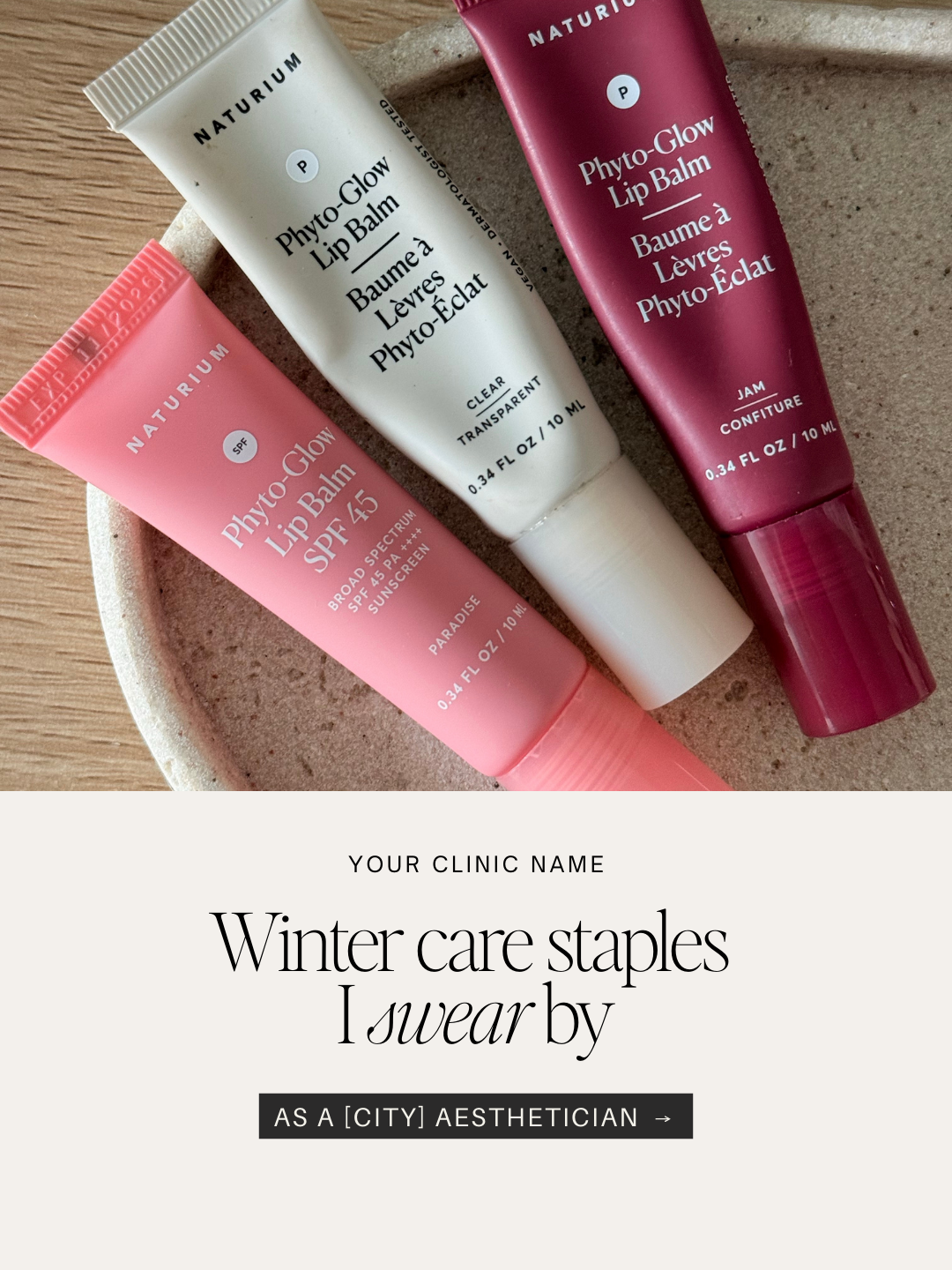 Winter care staples I swear by