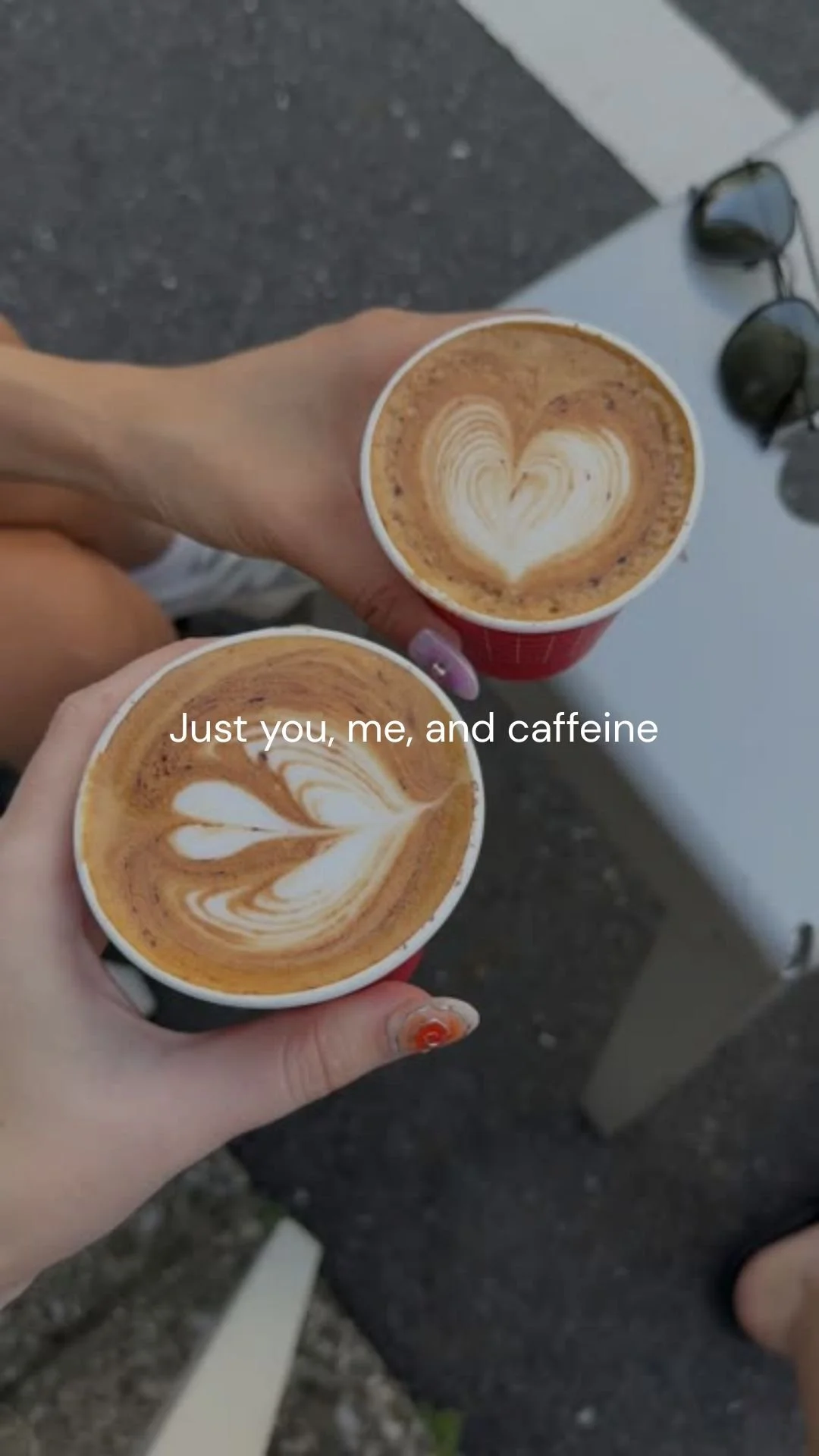 Just you, and me at [name]