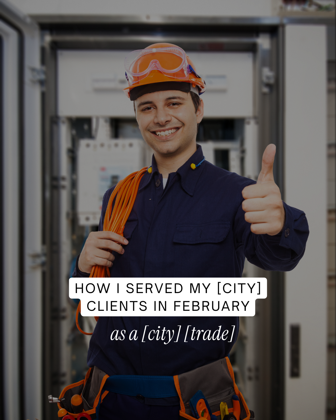 How I Served my [City] Clients in February