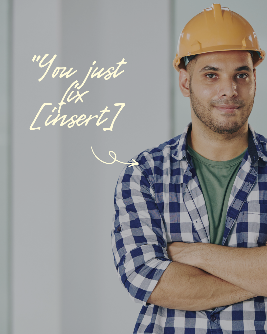 "You just fix [ issue]"