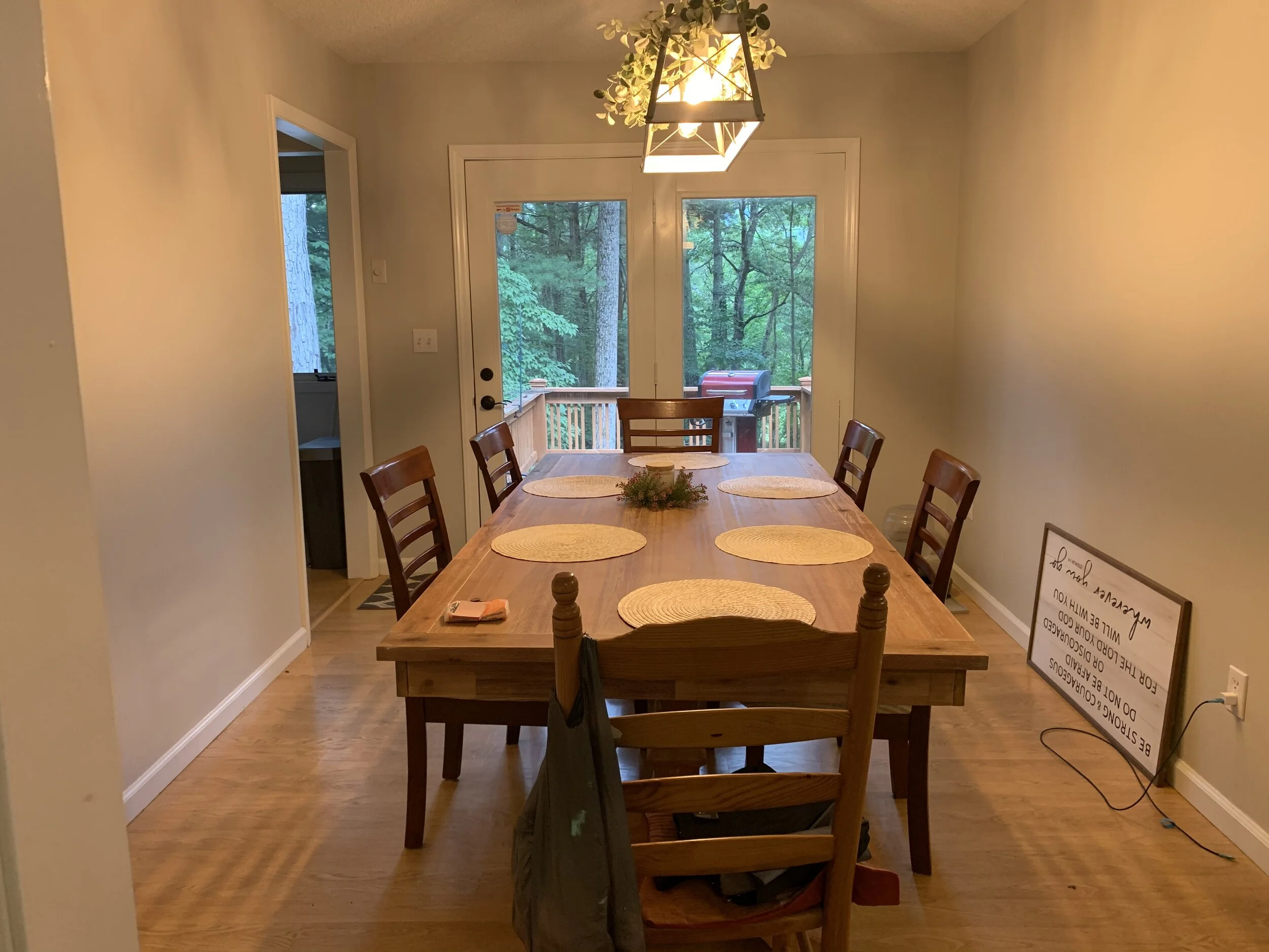 Dining Room BEFORE...