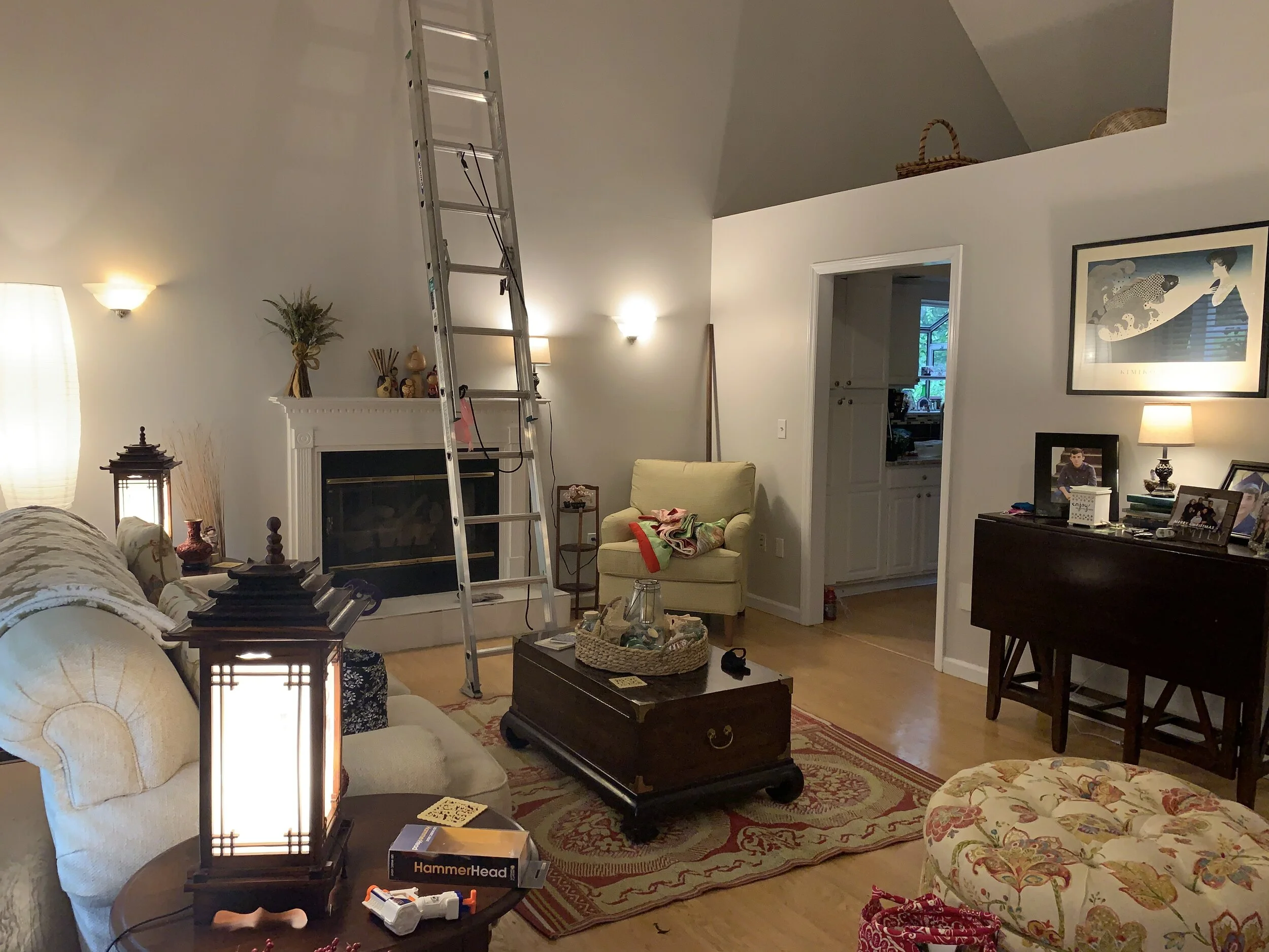Living Room BEFORE...