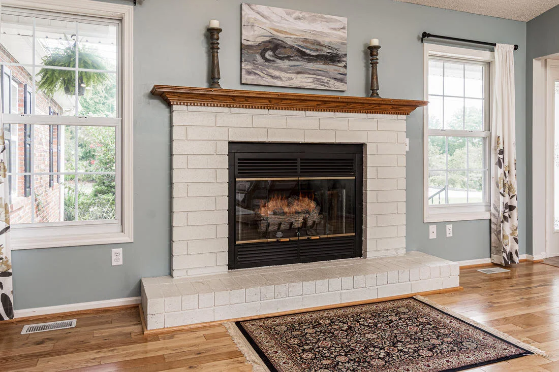 ...Fireplace AFTER!