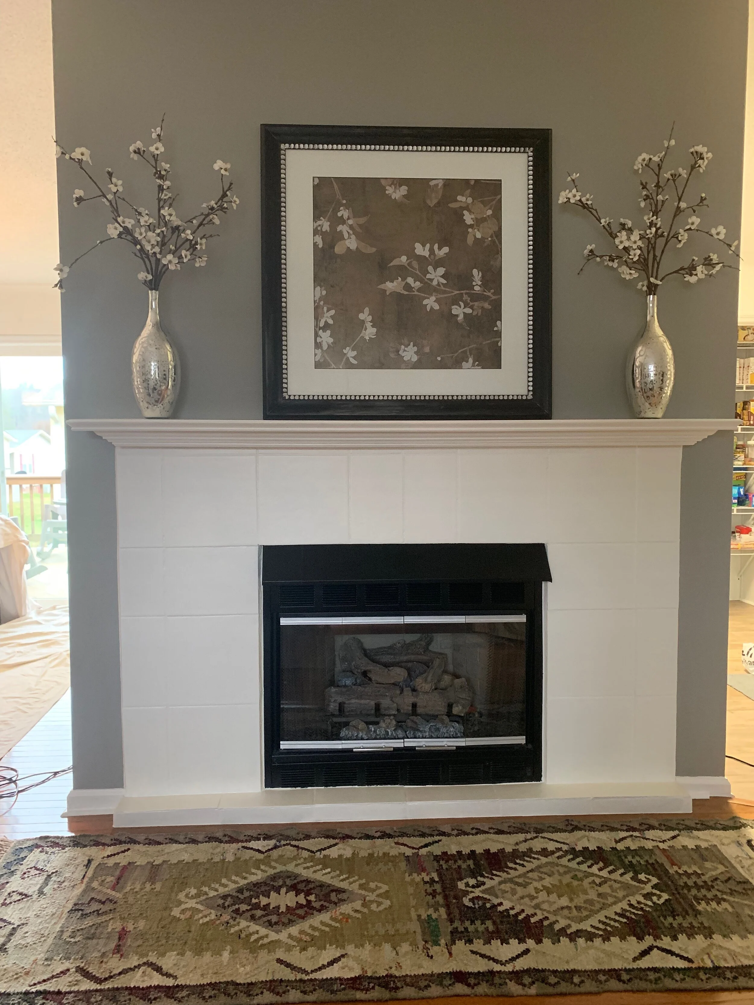 ...Fireplace AFTER!