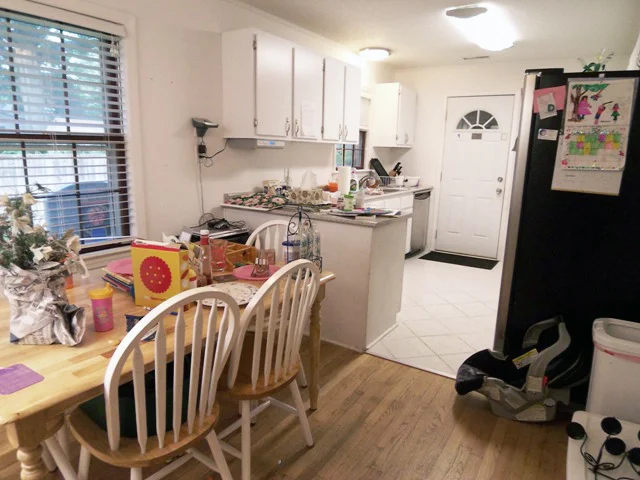 Kitchen Before Staging