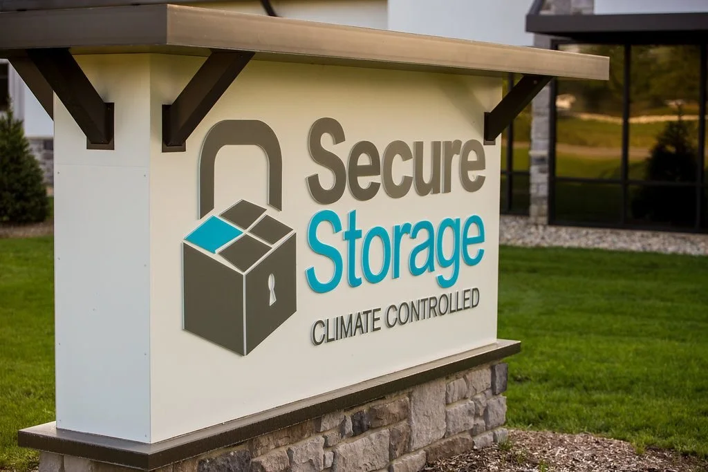 Secure Storage sign - Byron Center, MI