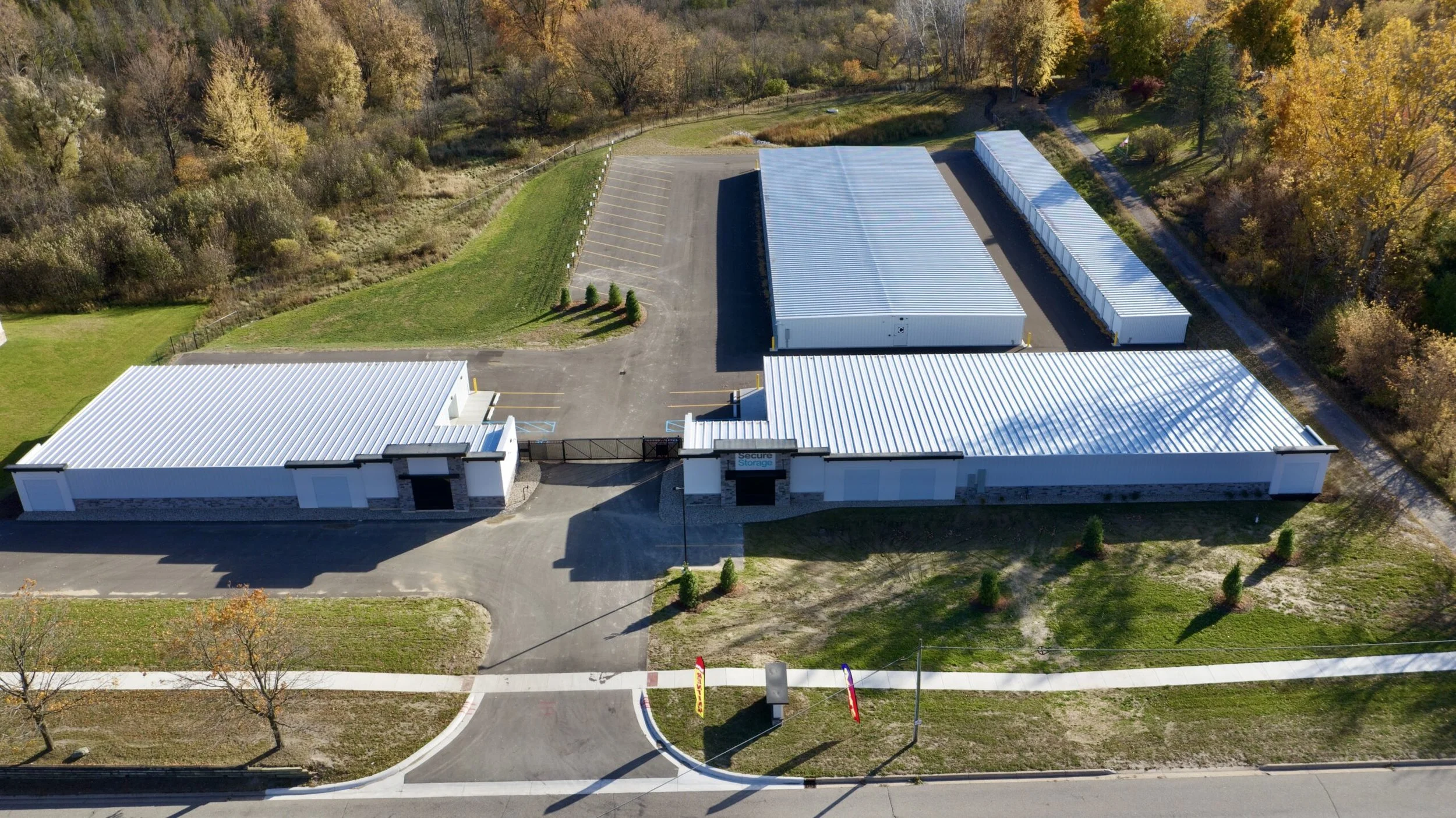 Secure Storage - aerial