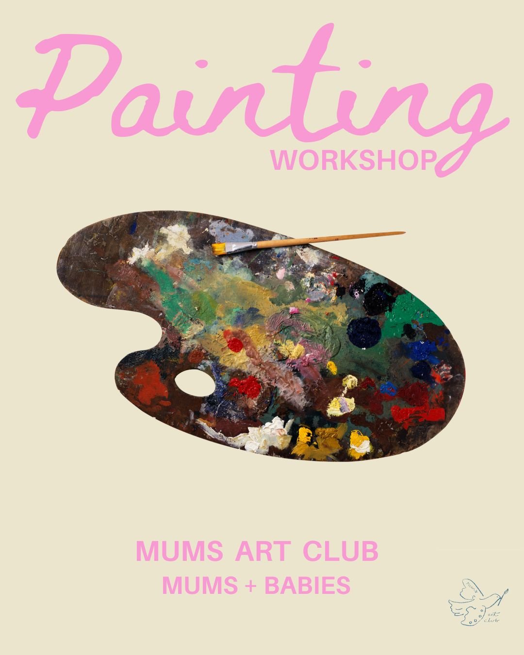 TLC - Mum + Babies - Intuitive Abstract Painting