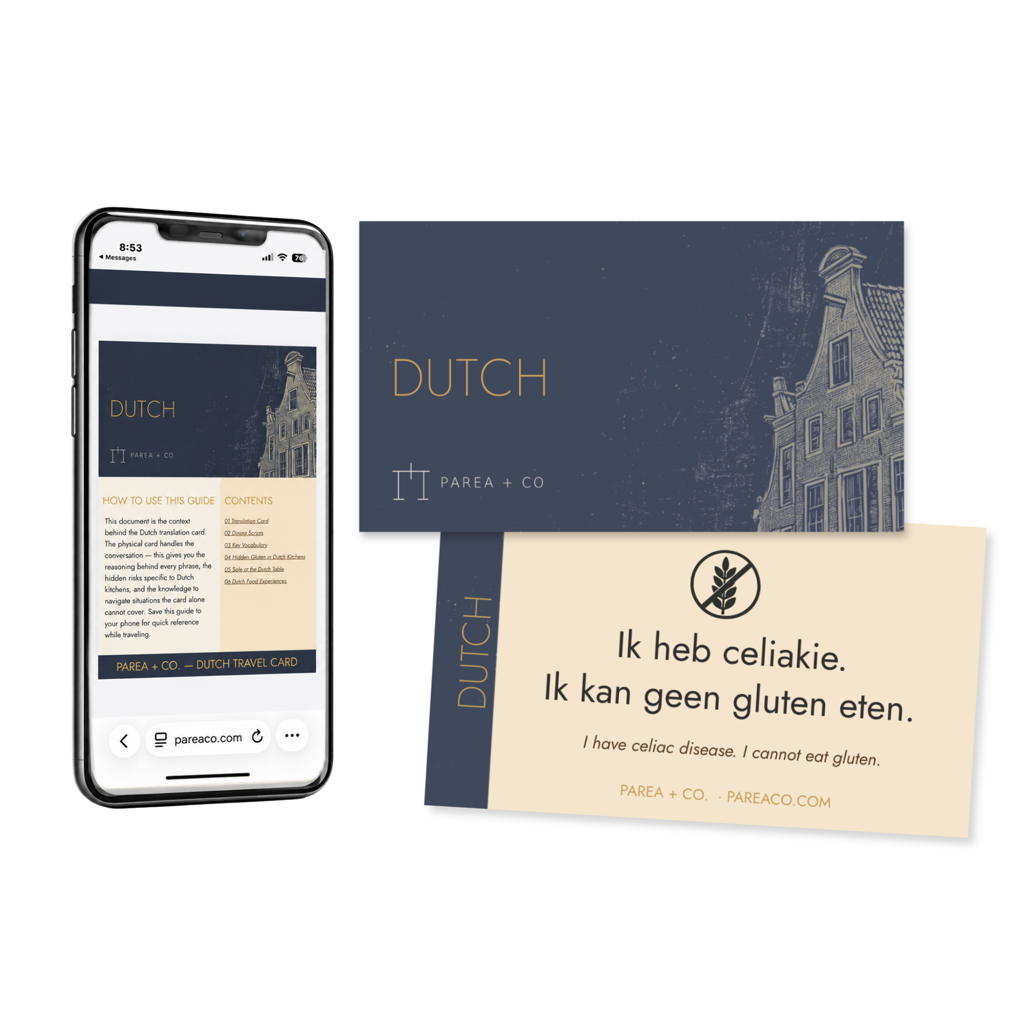 Dutch Celiac Travel Bundle