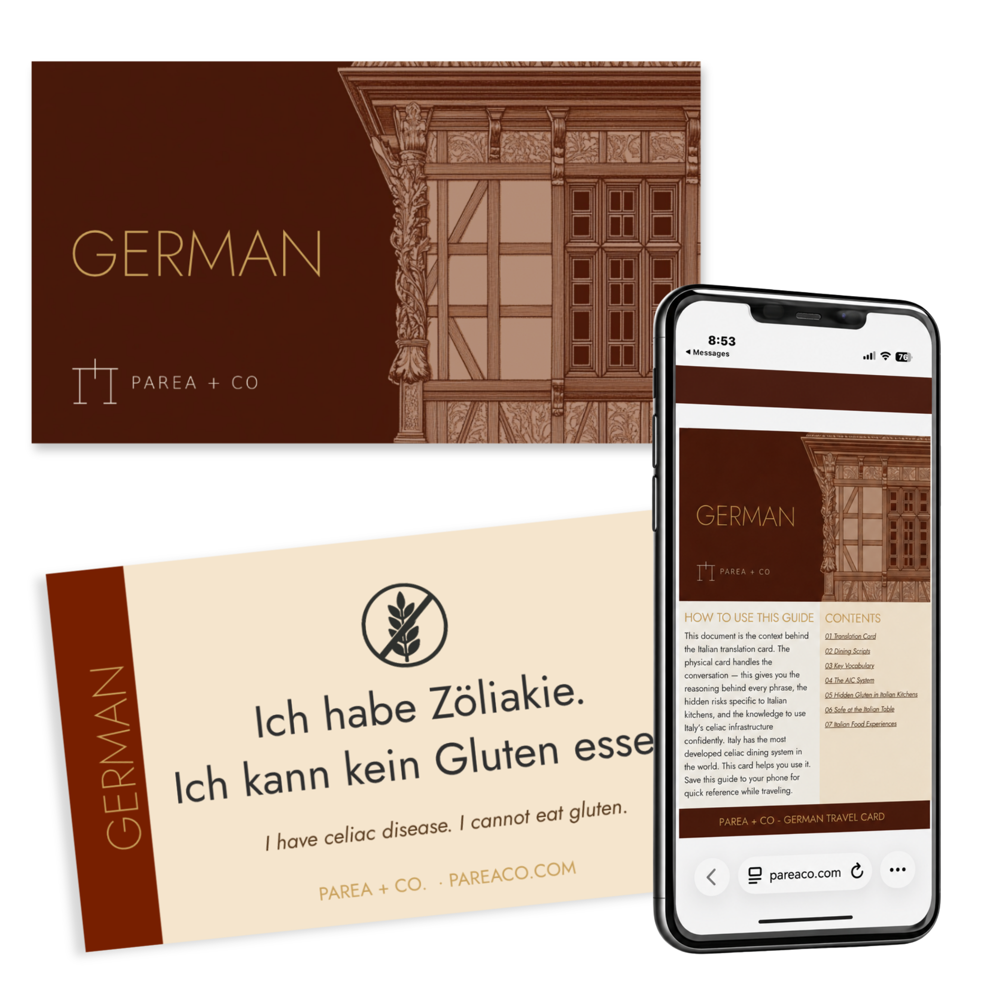 German Celiac Travel Bundle