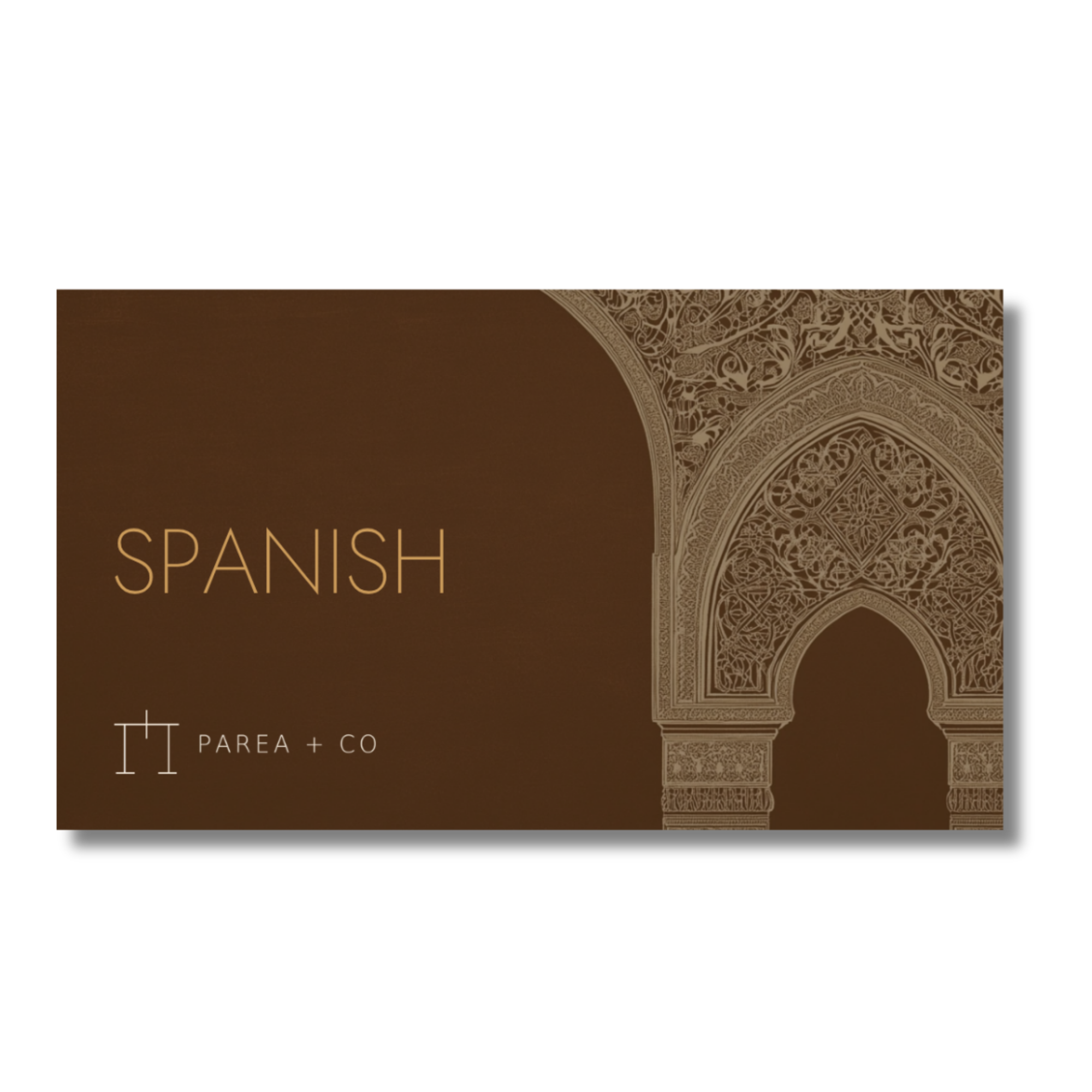Spanish Celiac Dining Script Card