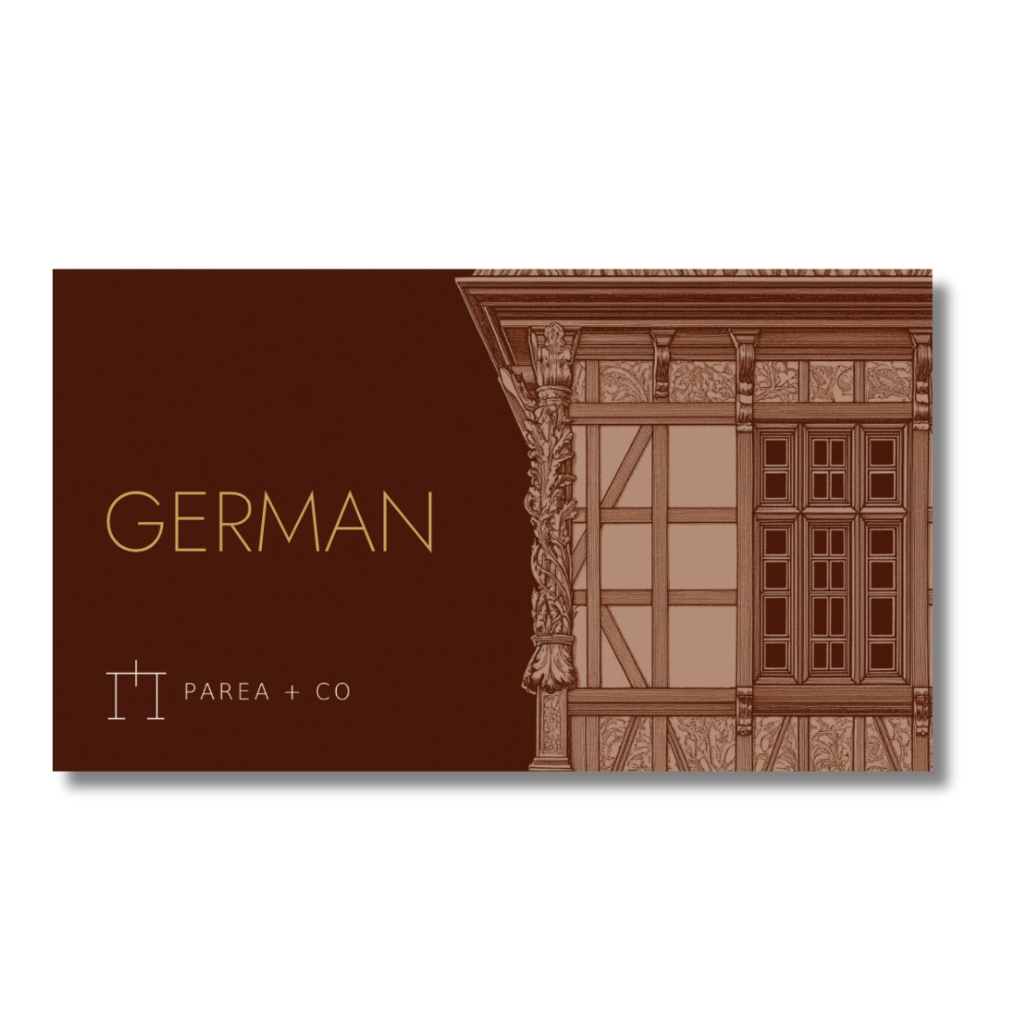 German Celiac Dining Script Card