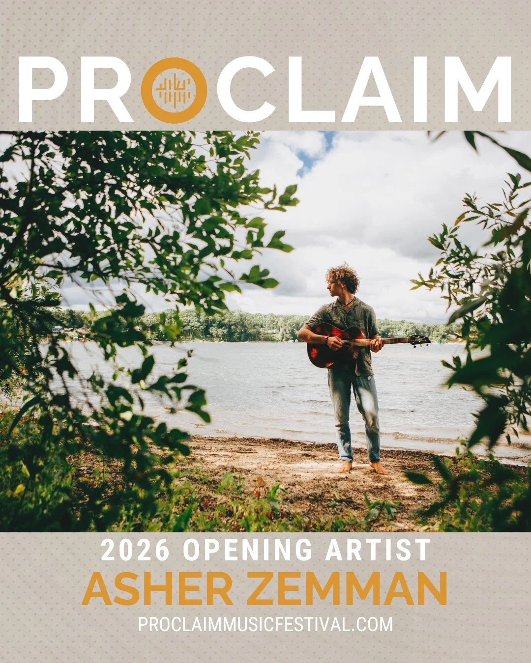 2026 Opening Artist: Asher Zemman!⁠
@asherzemman⁠
Hey, I&rsquo;m Asher. I&rsquo;m 17 and I&rsquo;m an artist and a dreamer and I&rsquo;ve had a guitar in my hands since I was seven. as the oldest of eight siblings I&rsquo;m learning to be a leader by