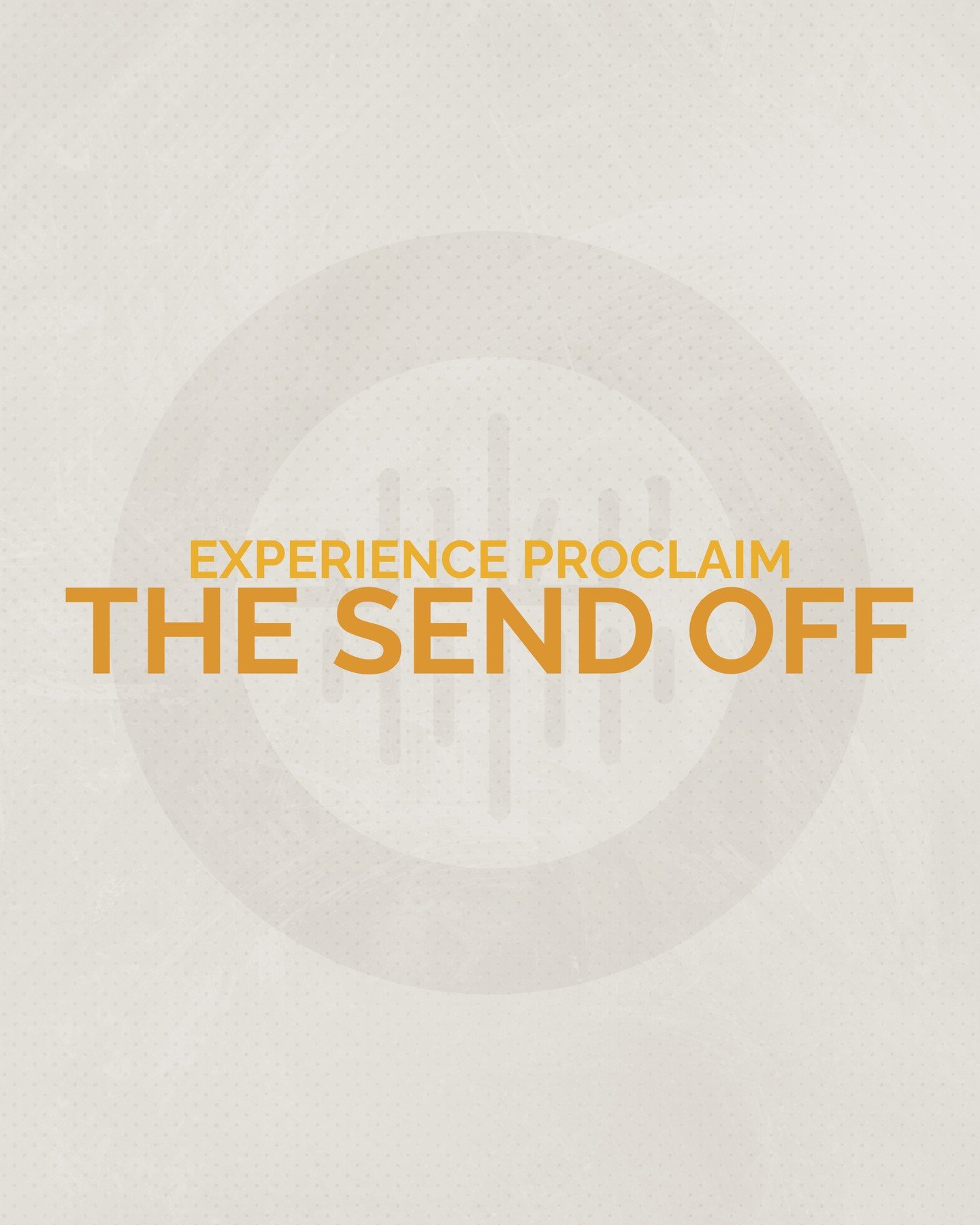 Experience Proclaim: The Send Off⁠
The send off is the final closing session of Proclaim on Sunday at 1:30, and is an off-stage collaborative worship experience. As the Proclaim artists come together to lead us in raw, spontaneous, acoustic worship, 