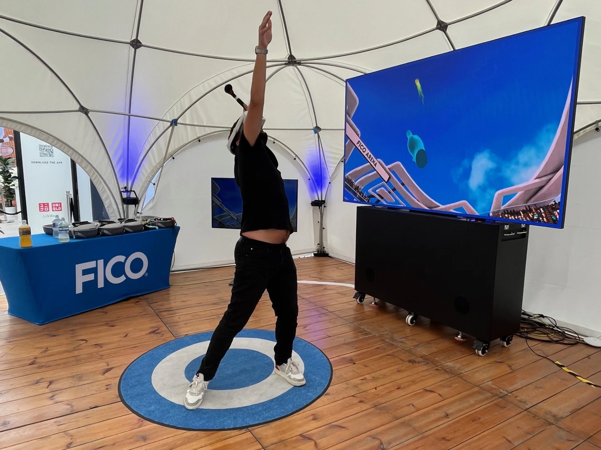 VR Tennis at The O2