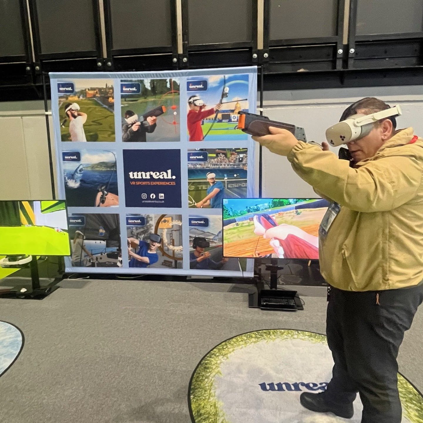 VR Clay Pigeon Shooting at NEC in Birmingham