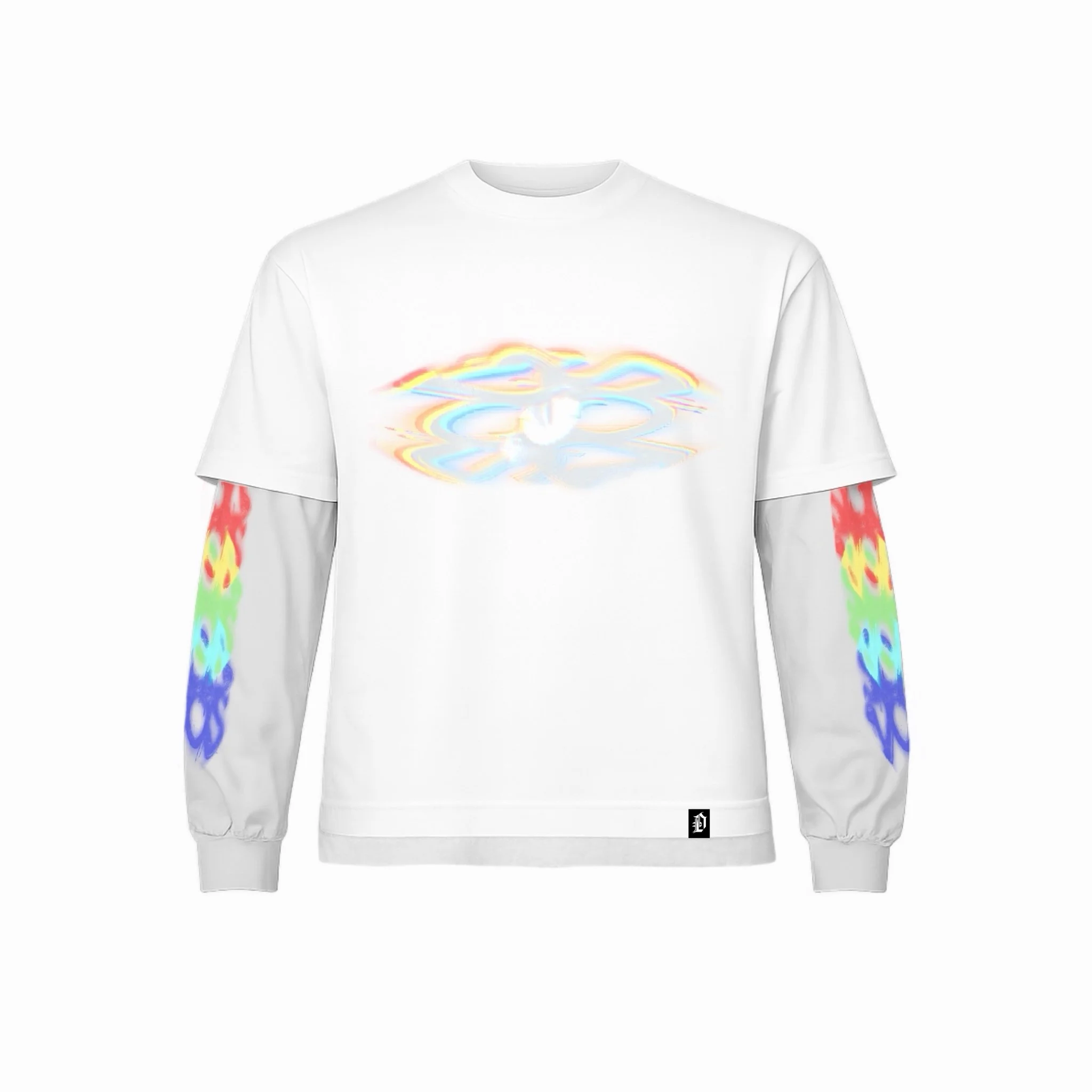 Vision Double Layer Longsleeve (White)