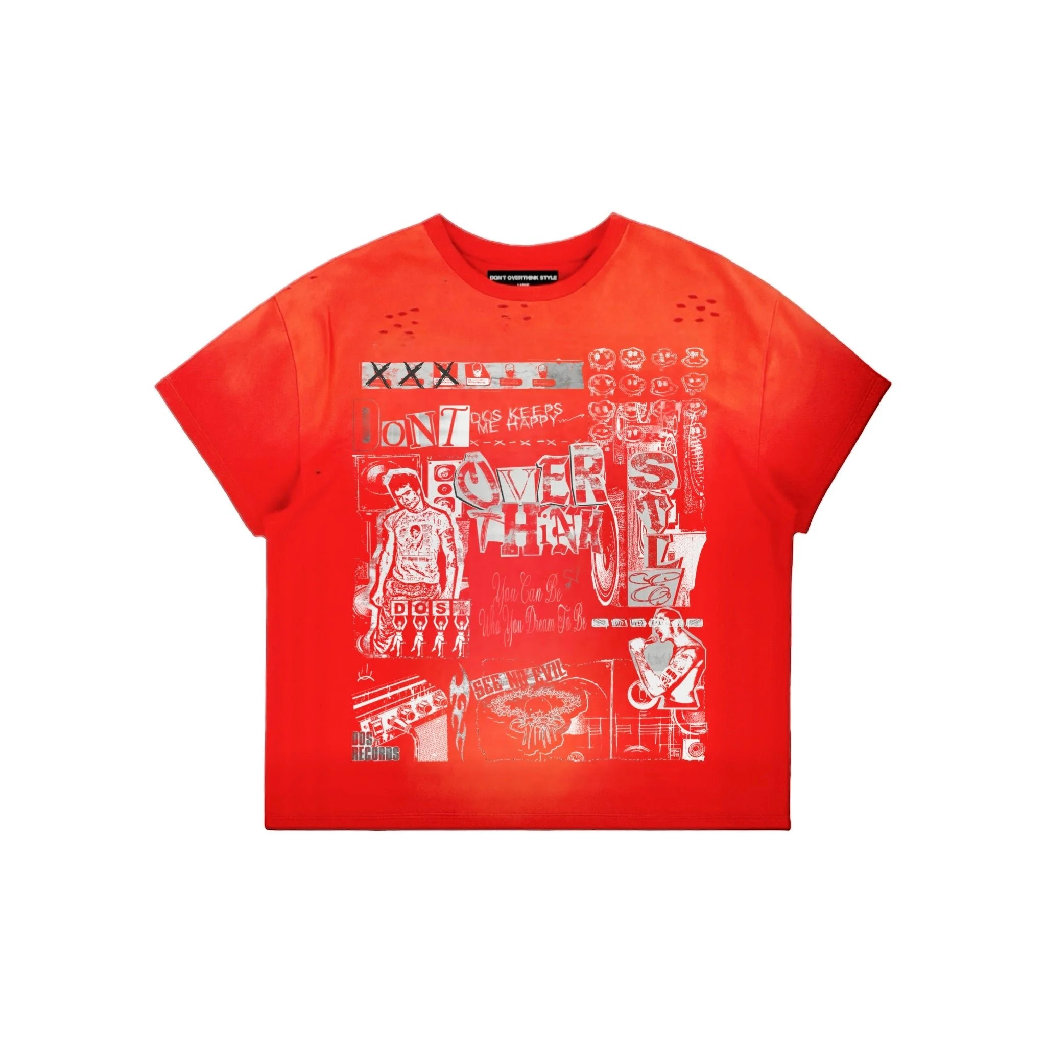 Rockout Tee (Lava)