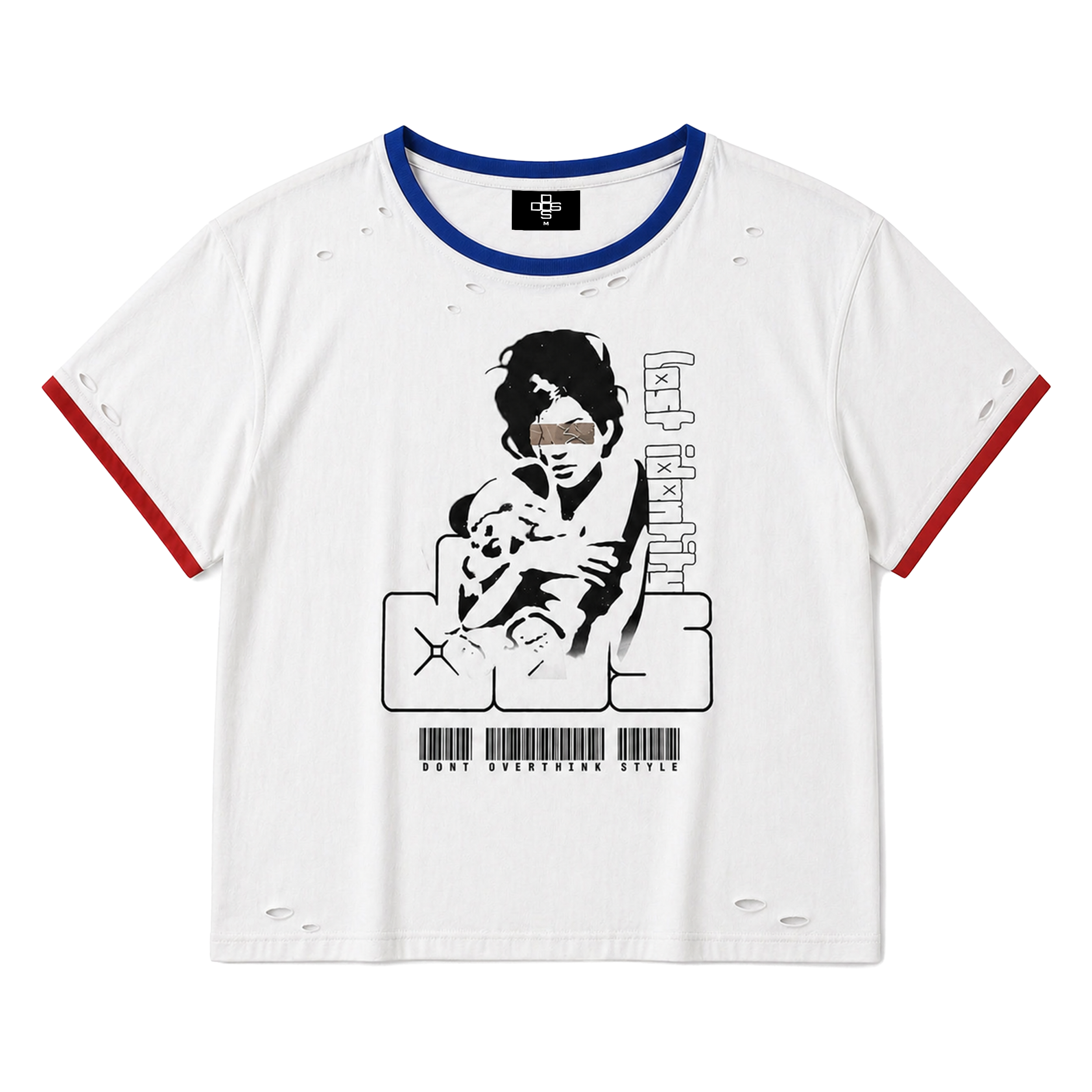 Lost Identity Ringer Tee