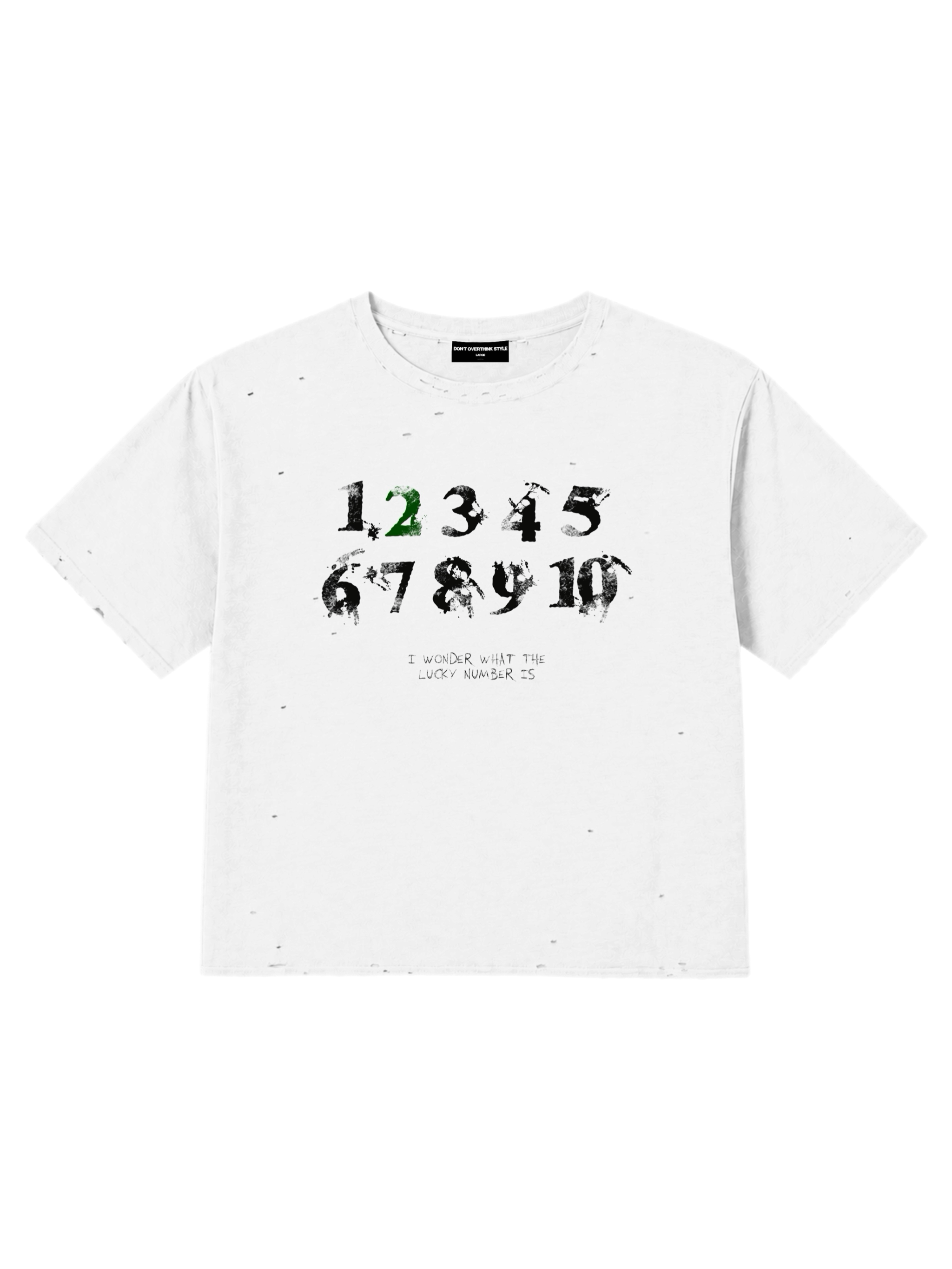 Lucky Tee (White)