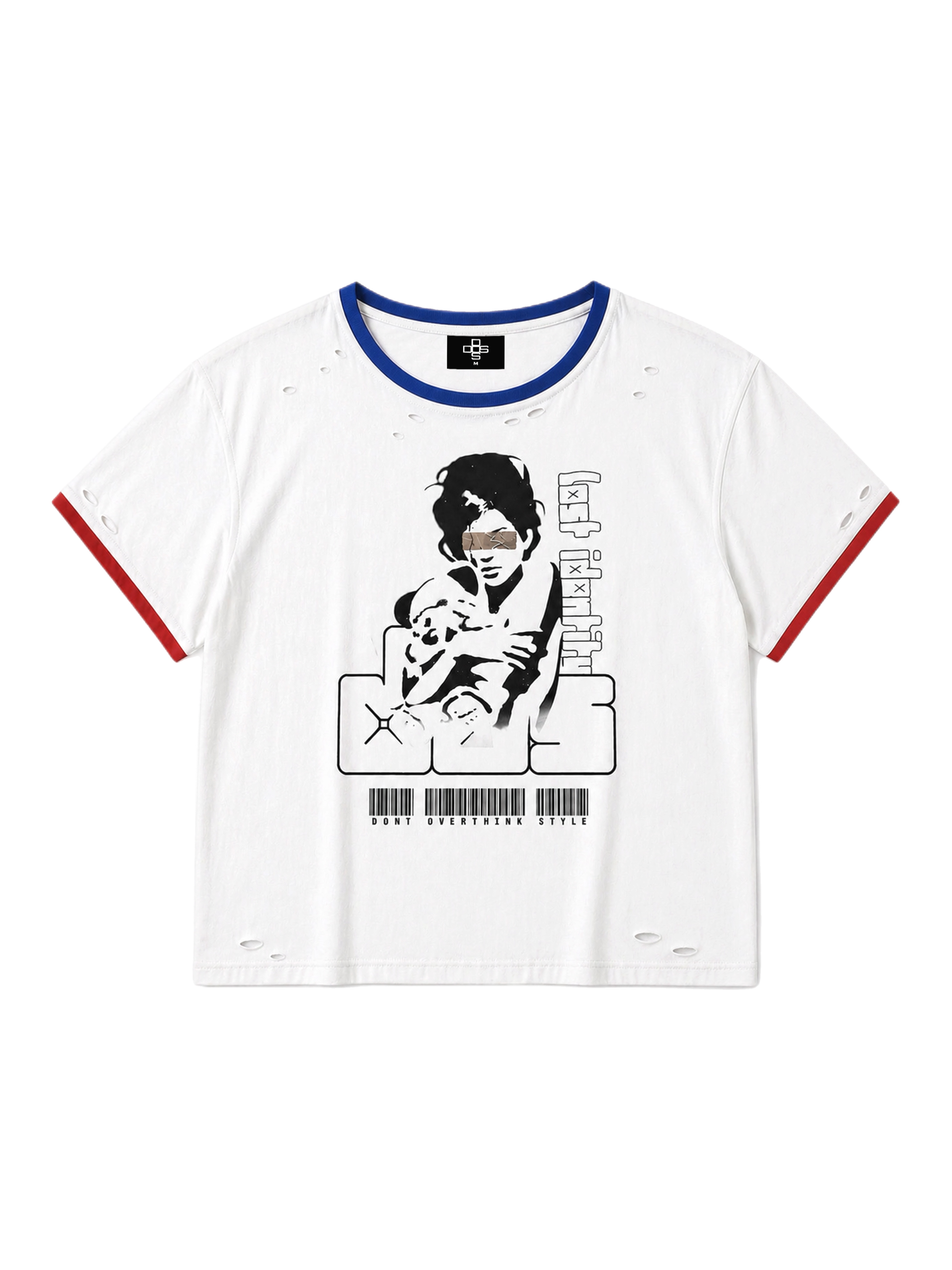 Lost Identity Ringer Tee