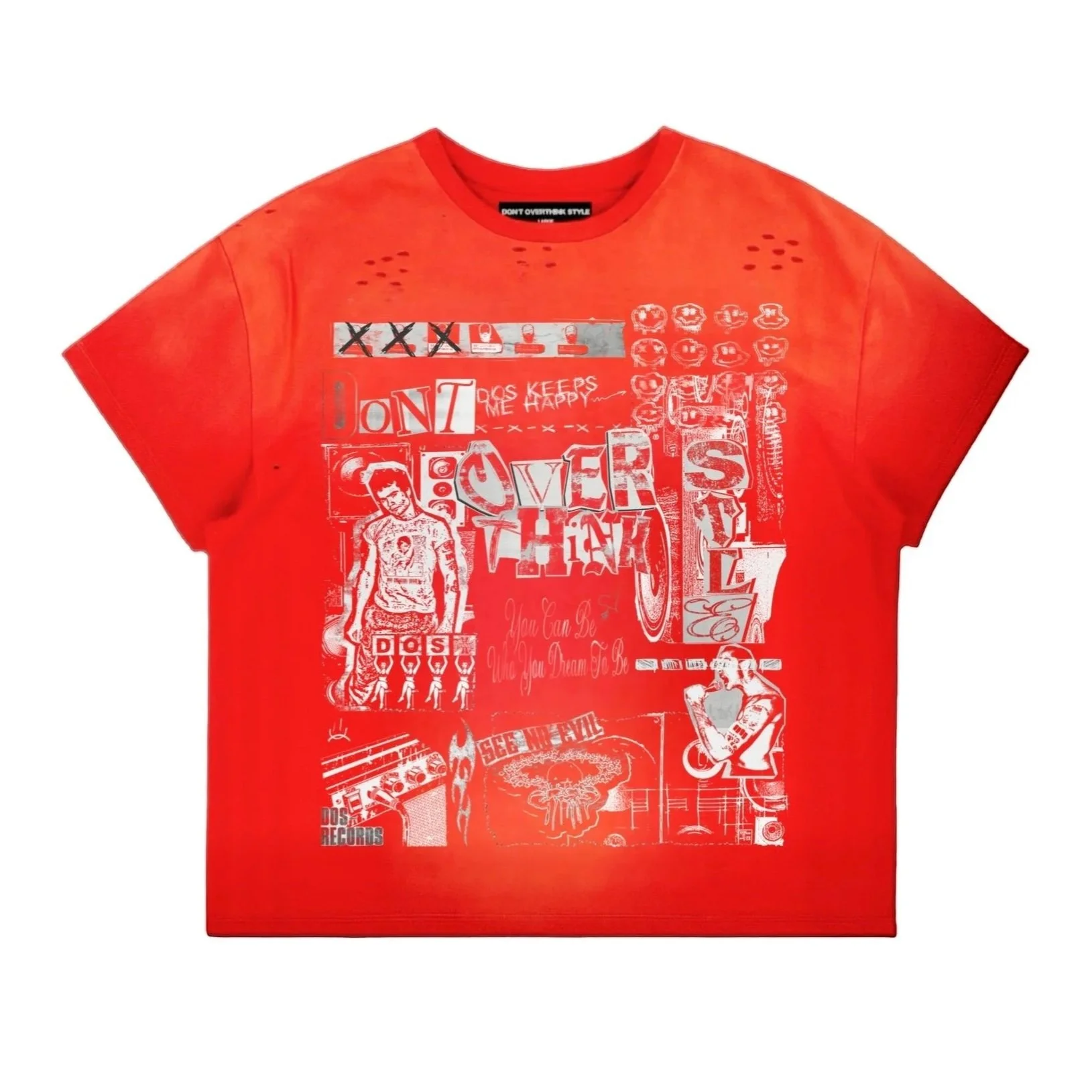 Rockout Tee (Lava)