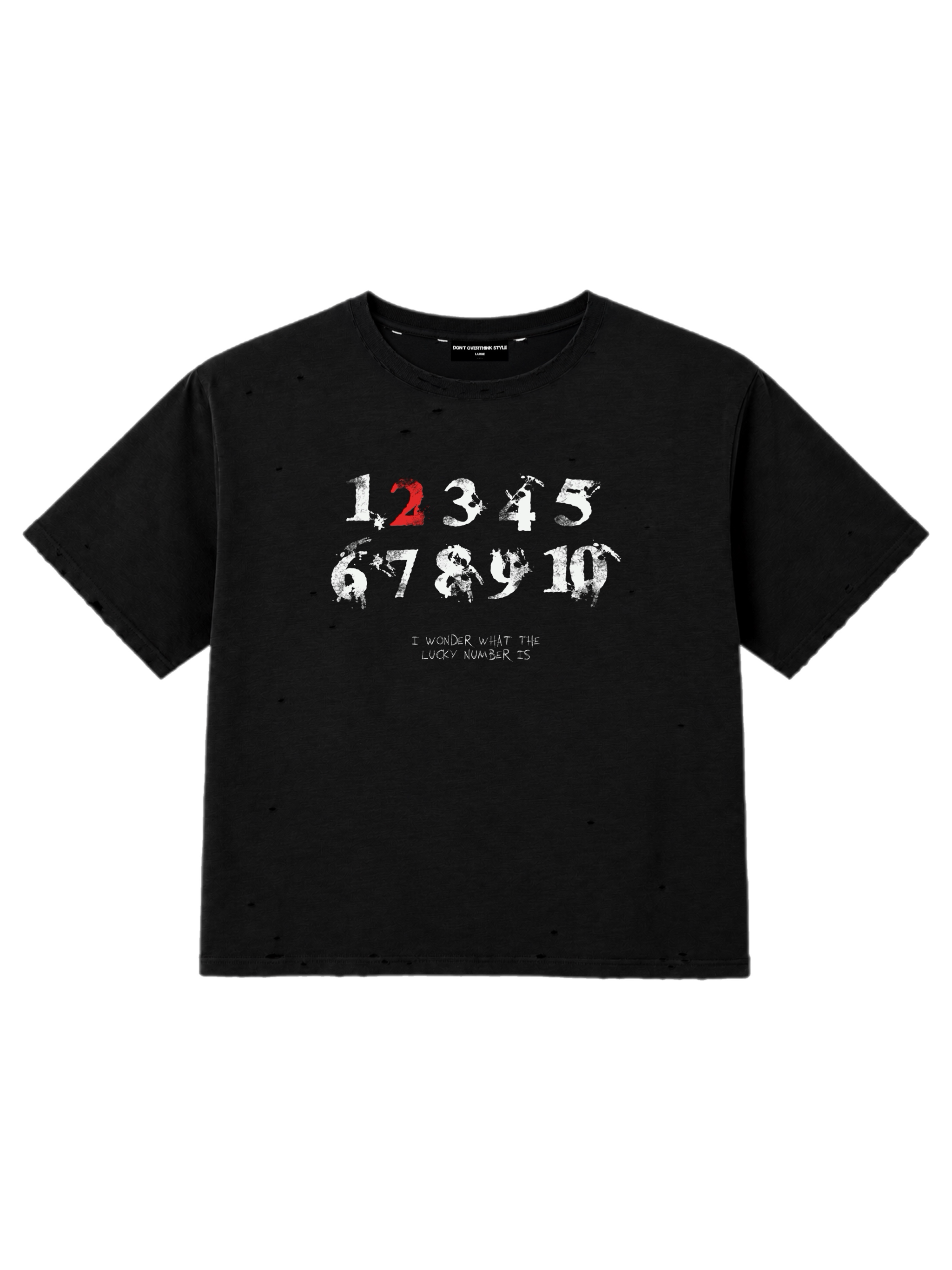 Lucky Tee (Black)
