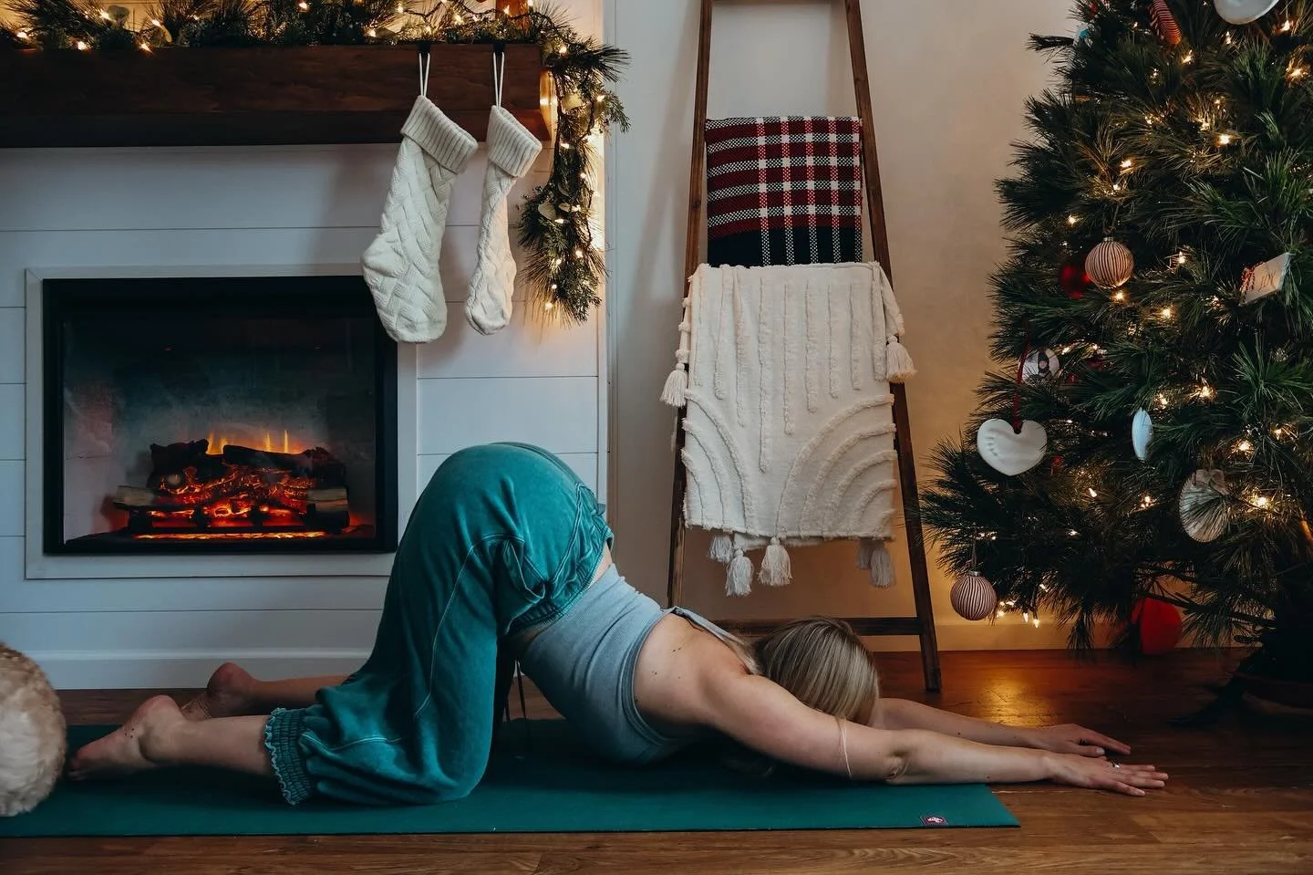 These are the three poses I come back to when my body feels overloaded from busy mom life. When I&rsquo;ve been carrying kids, multitasking all day, or feeling overstimulated. Here&rsquo;s why these shapes help so much &darr;

&bull; Supine Twist
Rel