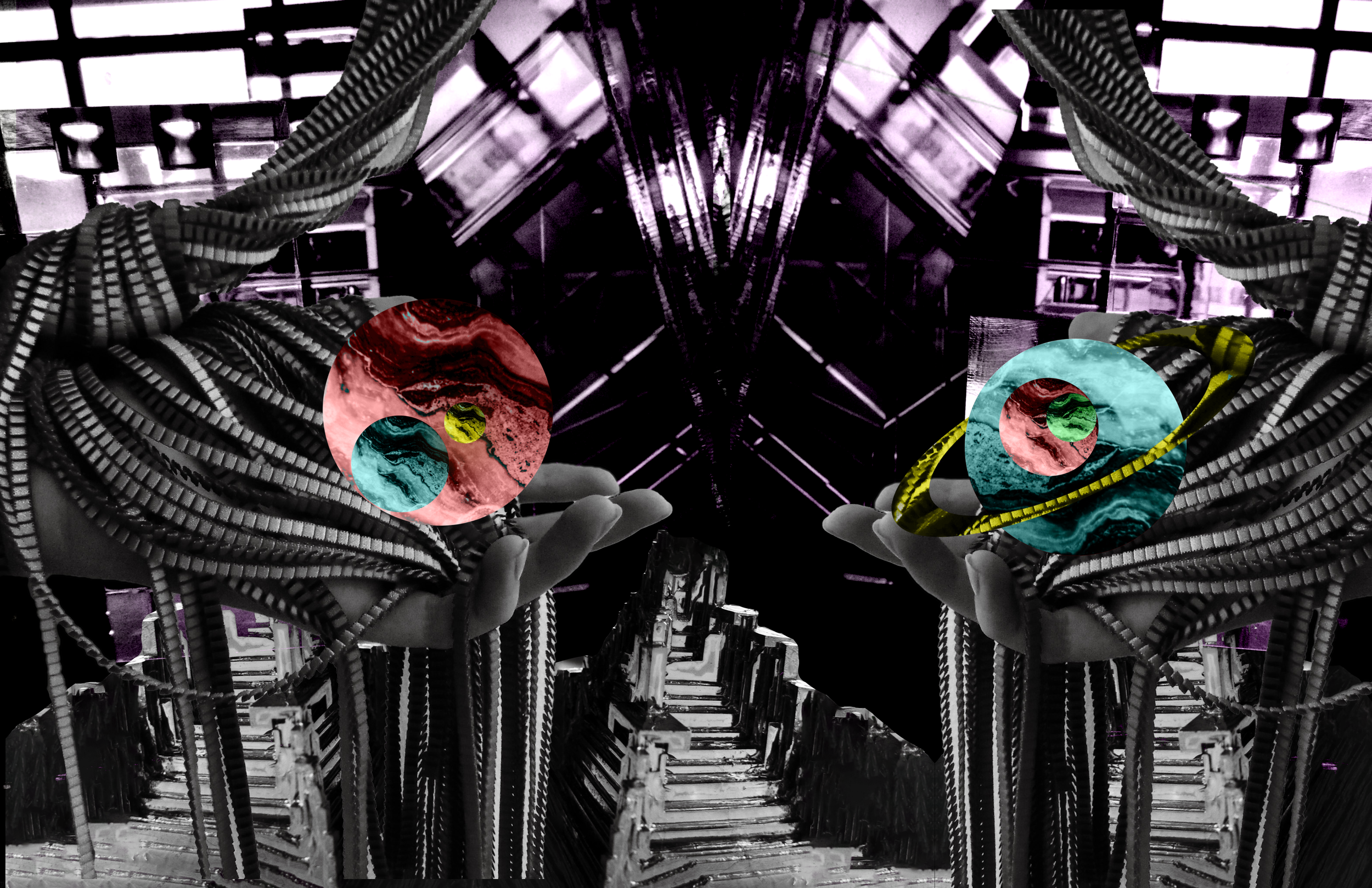 Orbit of Memory

Artist Statement:
This piece draws inspiration from the cosmos—both the scientific wonder that captivated me in childhood and the renewed fascination sparked by contemporary sci-fi series like The Three-Body Problem. Working from a s