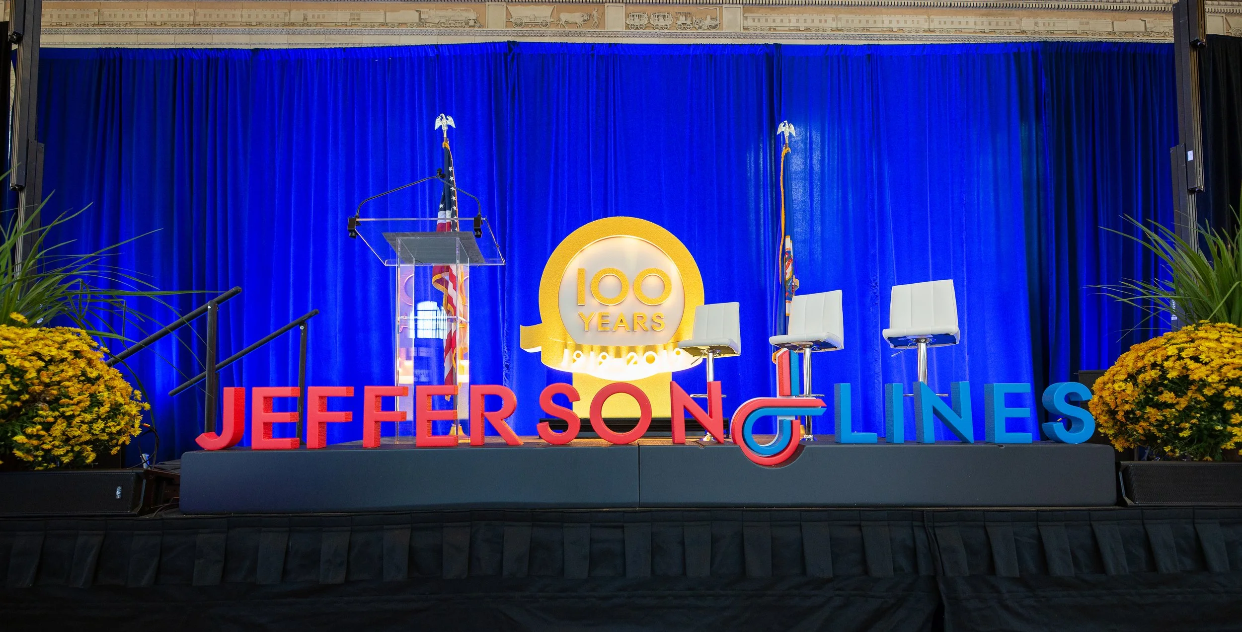 Planned, Designed & Managed Vendors for Main Stage of Centennial Celebration