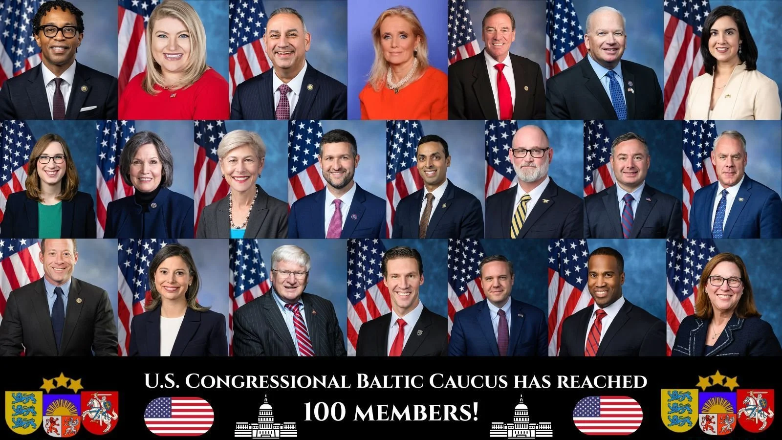 House Baltic Caucus Reaches 100 Members